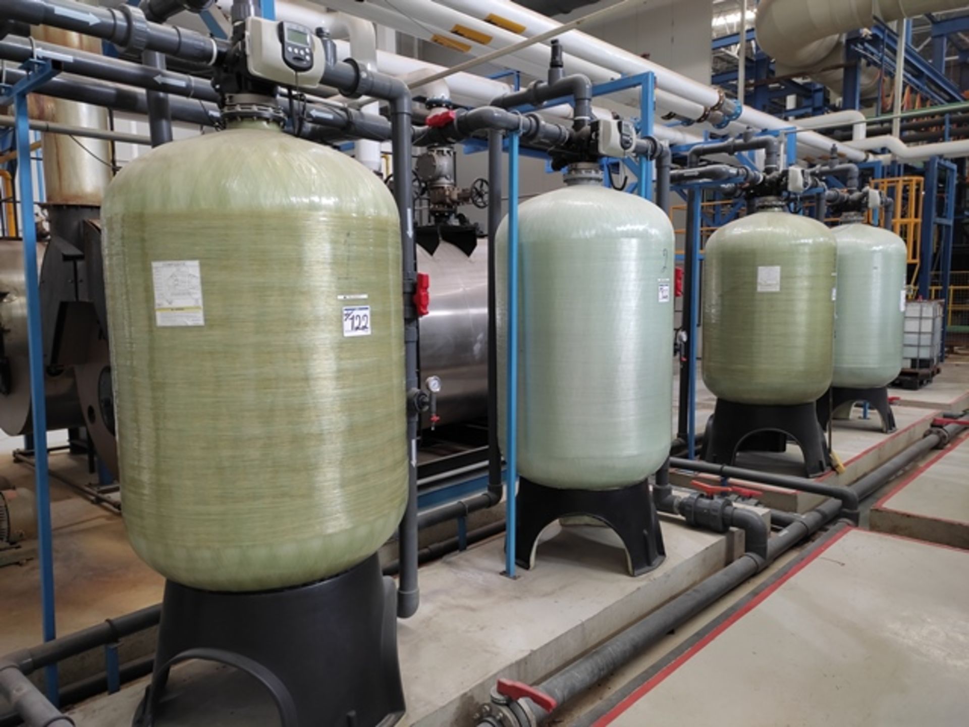 (4) Pentair 42X72 Sand Filters - Image 3 of 14