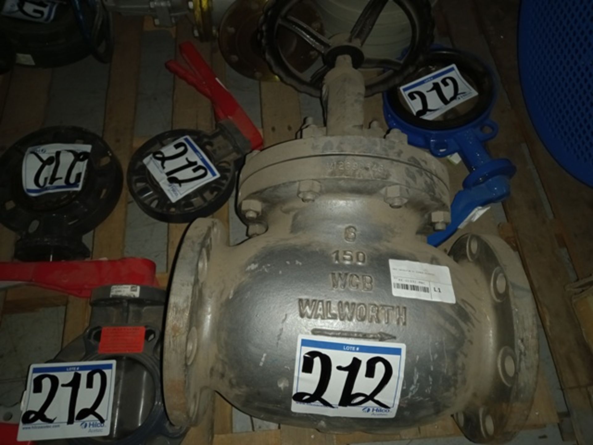 Lot of (9) Valves Different Types and Sizes, (13) Plastic Flanges Different Sizes - Image 3 of 9
