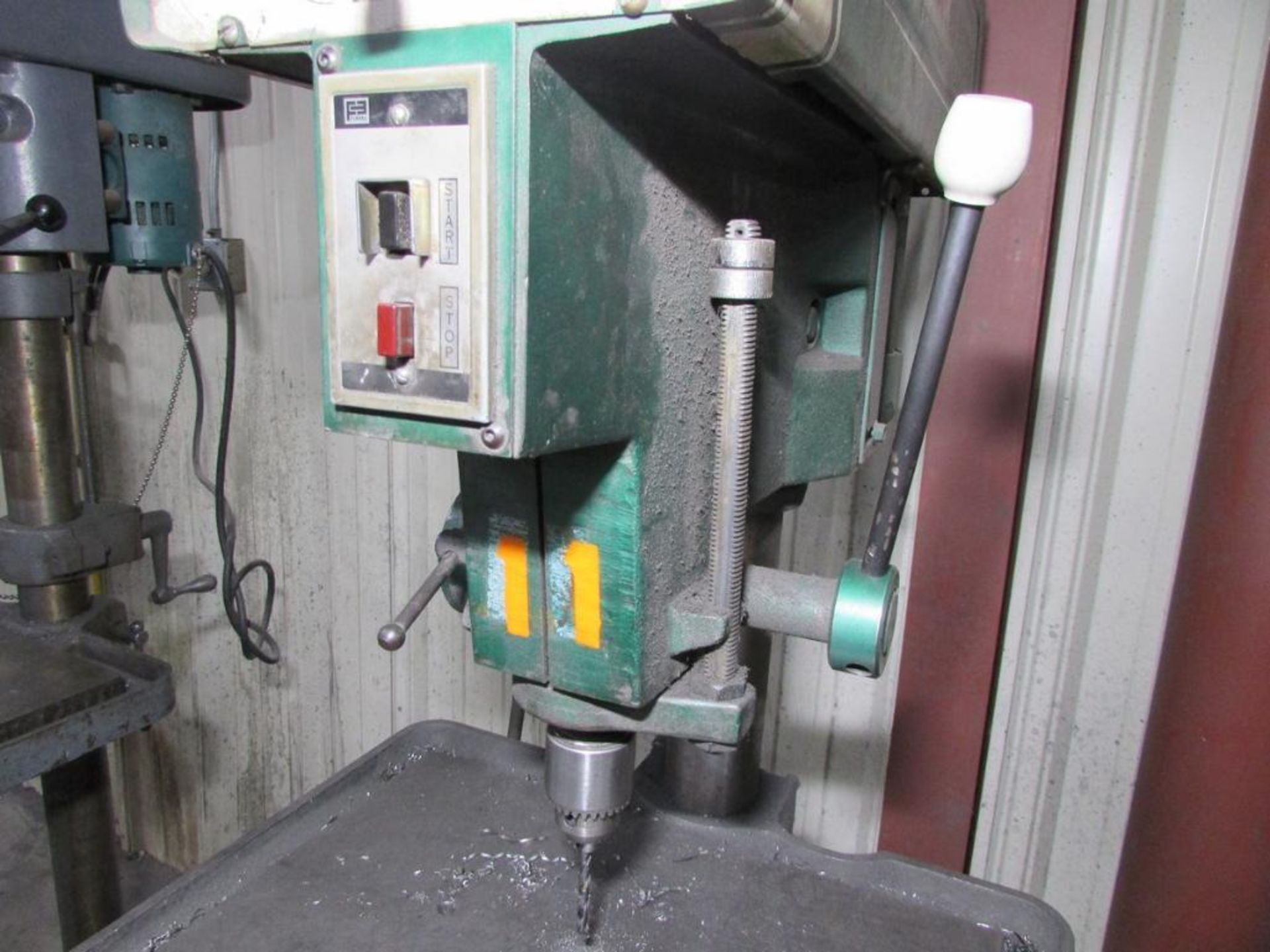 Powermatic Houdaille 1150A 15" Floor Standing Drill Press, 18"x12" Table, 1/2" Jacobs Chuck, 6" Stro - Image 6 of 9