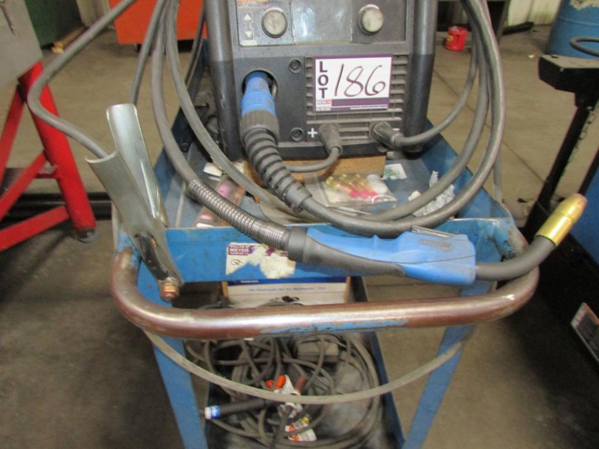 Miller Multimatic 215 CC/CV Multi Process Welding Power Source, with Internal Wire Feeder, Welding C - Image 5 of 8
