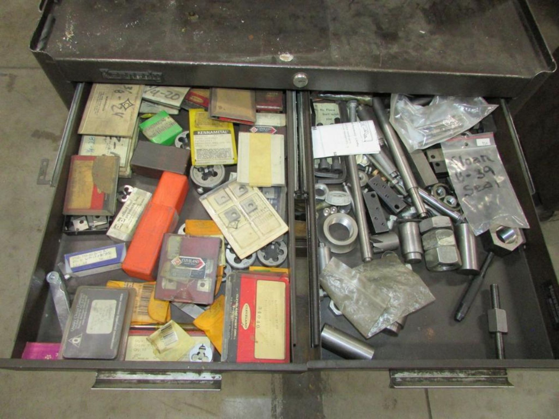 Kennedy 6-Drawer Rolling Tool Box with Open Top 2-Drawer Tool Box, Assorted Hand Tools and Contents - Image 3 of 7