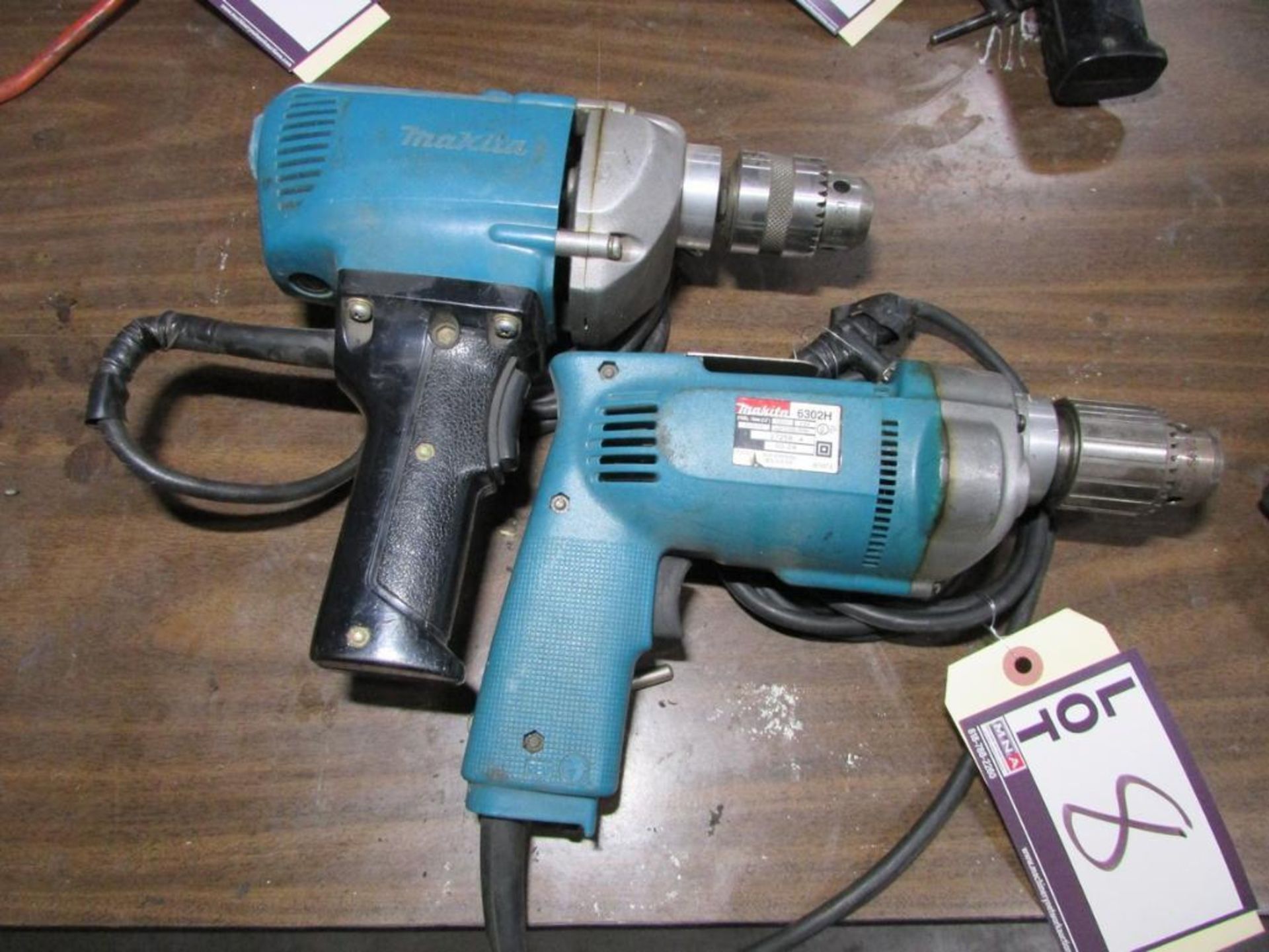 Makita 6302H and 6013BR 1/2" Electric VSR Drills