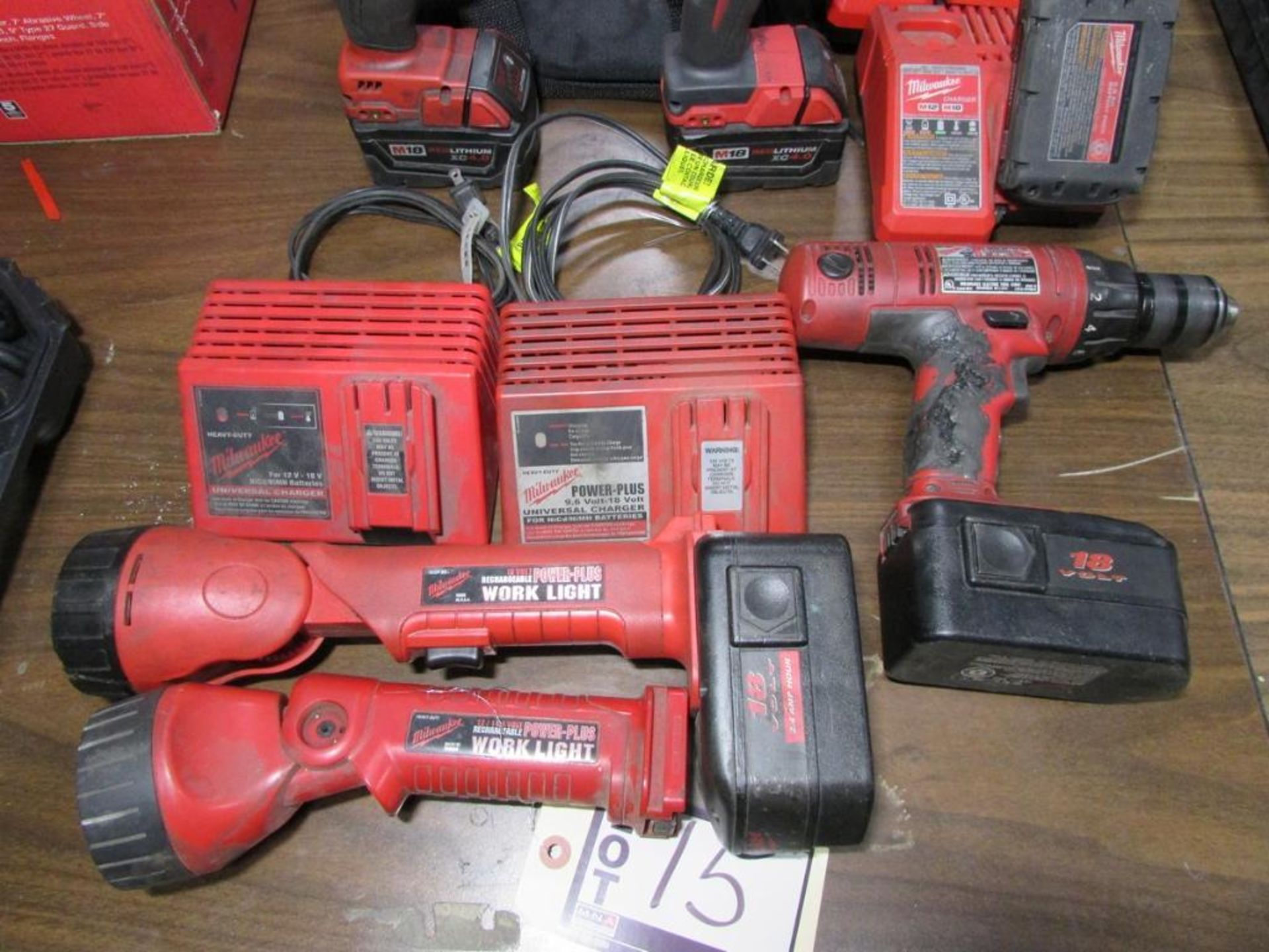 Assorted Milwaukee Electric Power Tools: (1) Cat. No. 2603-20 1/2" Drill/Driver, (1) Cat. No. 2801-2 - Image 3 of 3