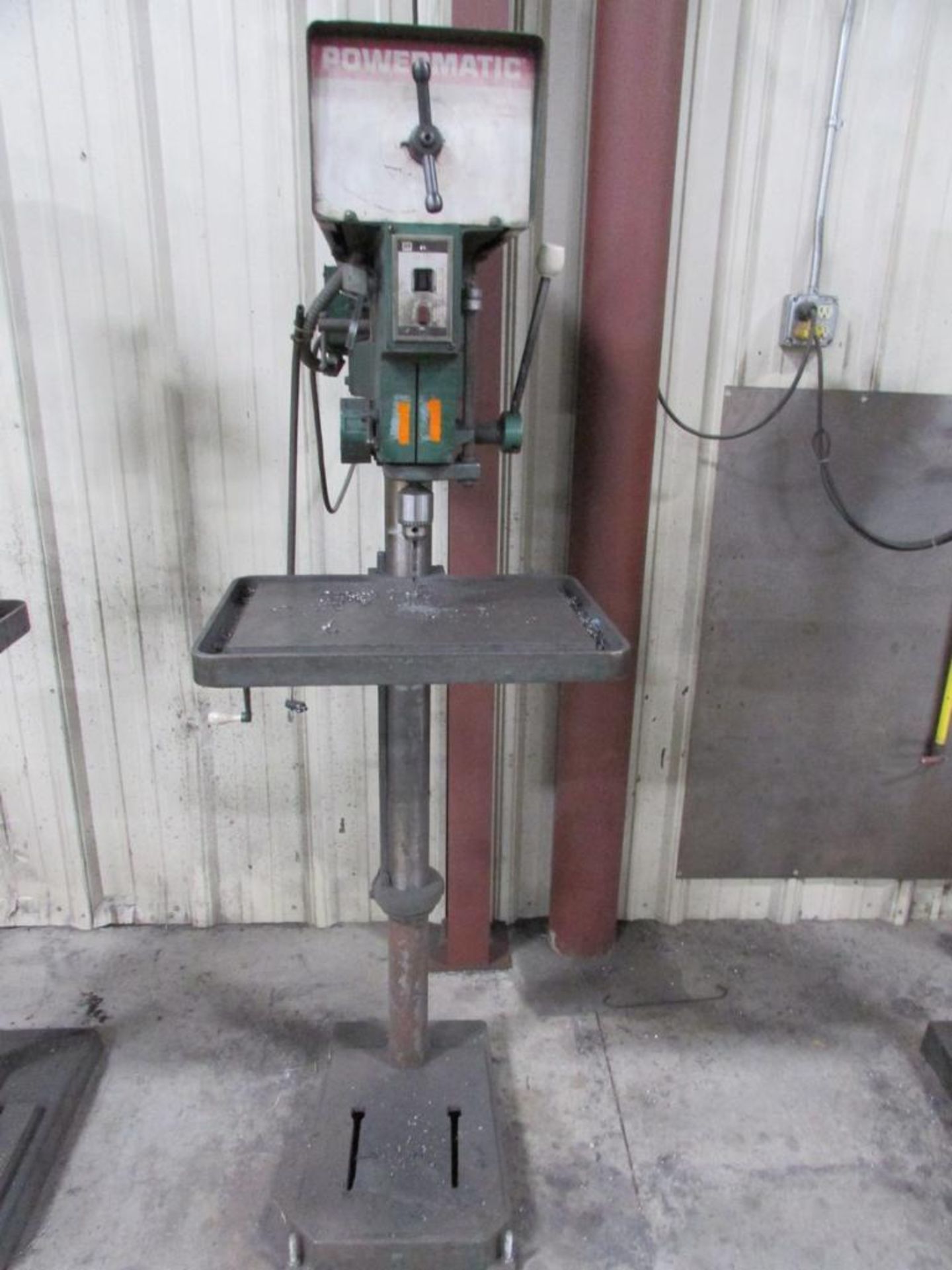 Powermatic Houdaille 1150A 15" Floor Standing Drill Press, 18"x12" Table, 1/2" Jacobs Chuck, 6" Stro - Image 2 of 9