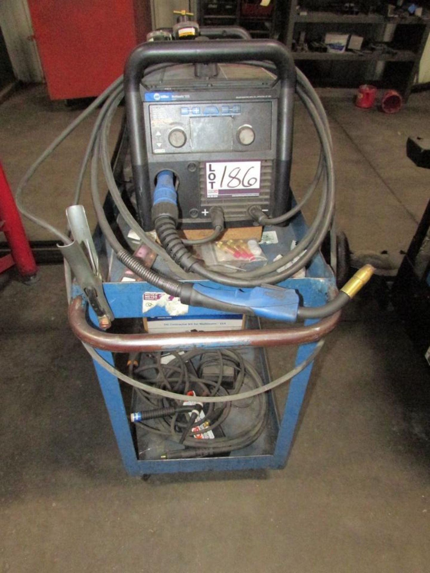 Miller Multimatic 215 CC/CV Multi Process Welding Power Source, with Internal Wire Feeder, Welding C - Image 2 of 8