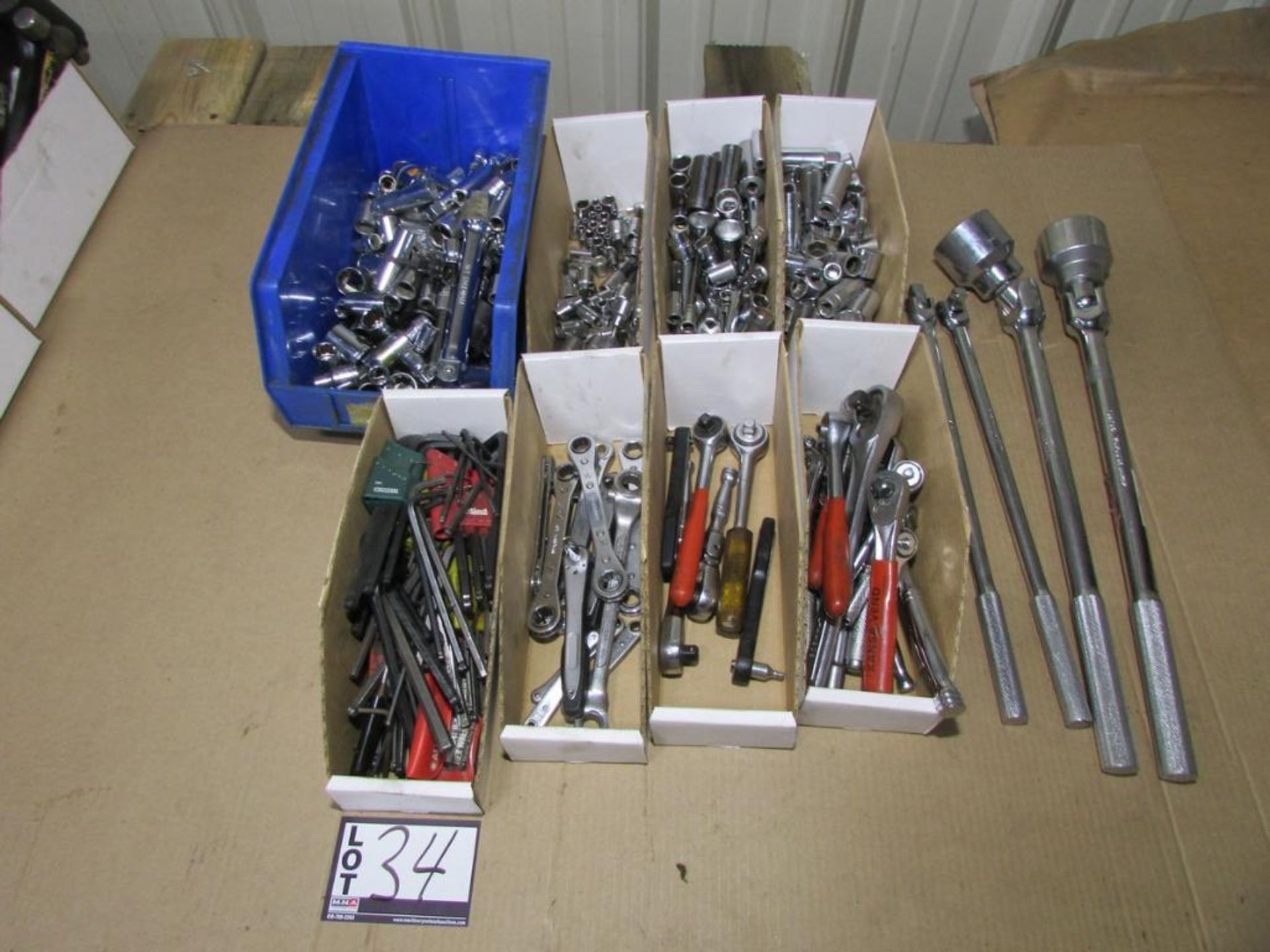 Assorted Allen Wrenches, Drivers, Pliers, Hammers, and Wrenches