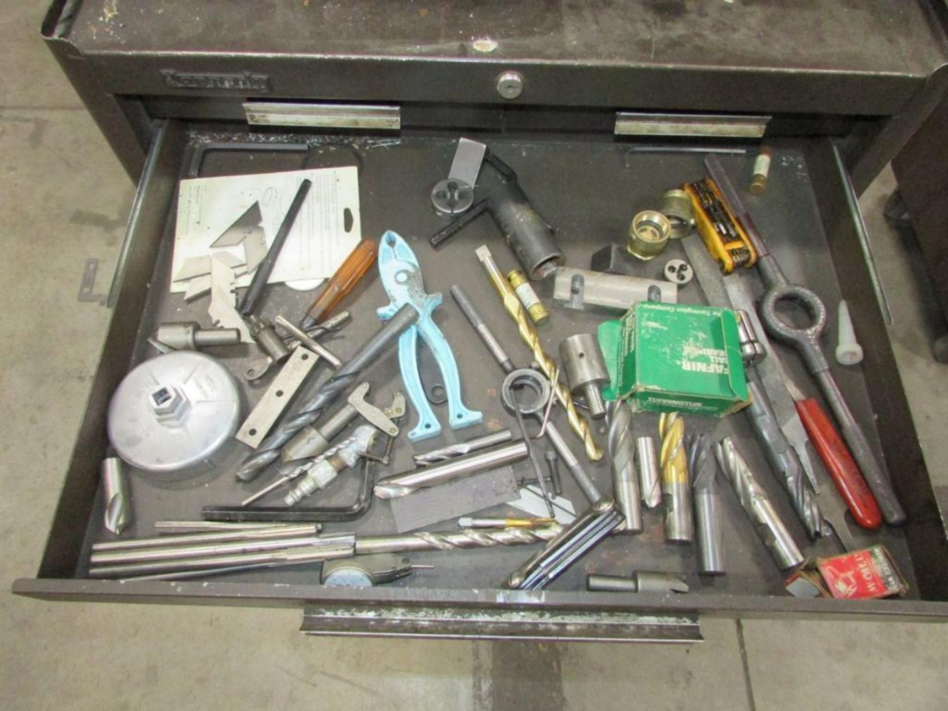 Kennedy 6-Drawer Rolling Tool Box with Open Top 2-Drawer Tool Box, Assorted Hand Tools and Contents - Image 4 of 7