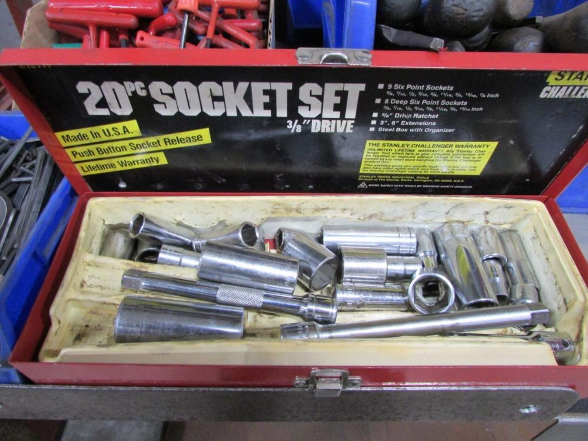 Assorted Hand Tools: Wrenches, Drivers, Files, Allen Wrenches, Ratchet, and Socket Set - Image 4 of 4