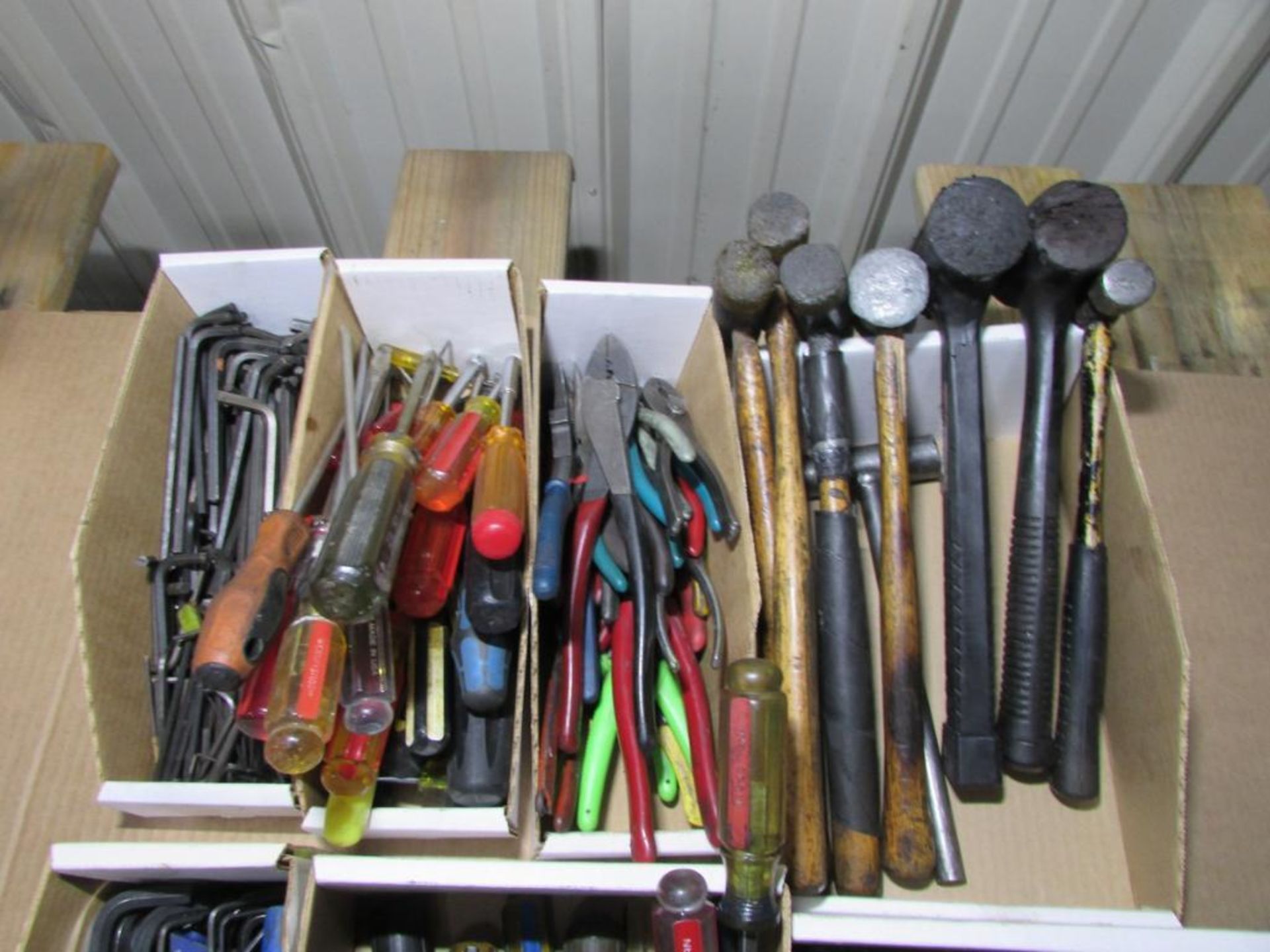 Assorted Hand Tools: Allen Wrenches, Drivers, Pliers, Hammers, And Wrenches - Image 2 of 3