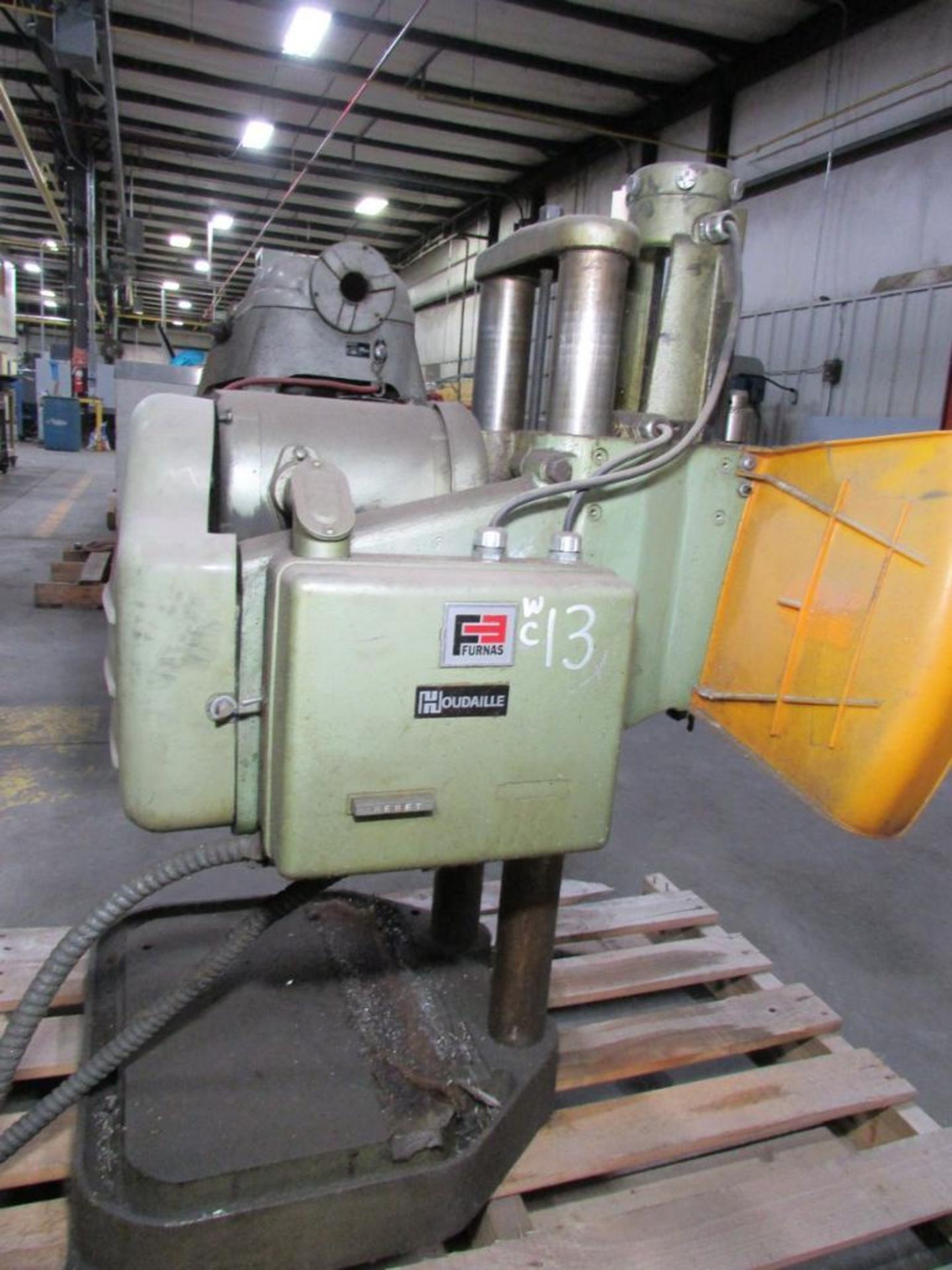 Burgmaster Houdaille 16" 6 Position Turret Drill Press, 6" Stroke, (4) 5/8" Jacobs Chucks, (2) Accut - Image 6 of 12