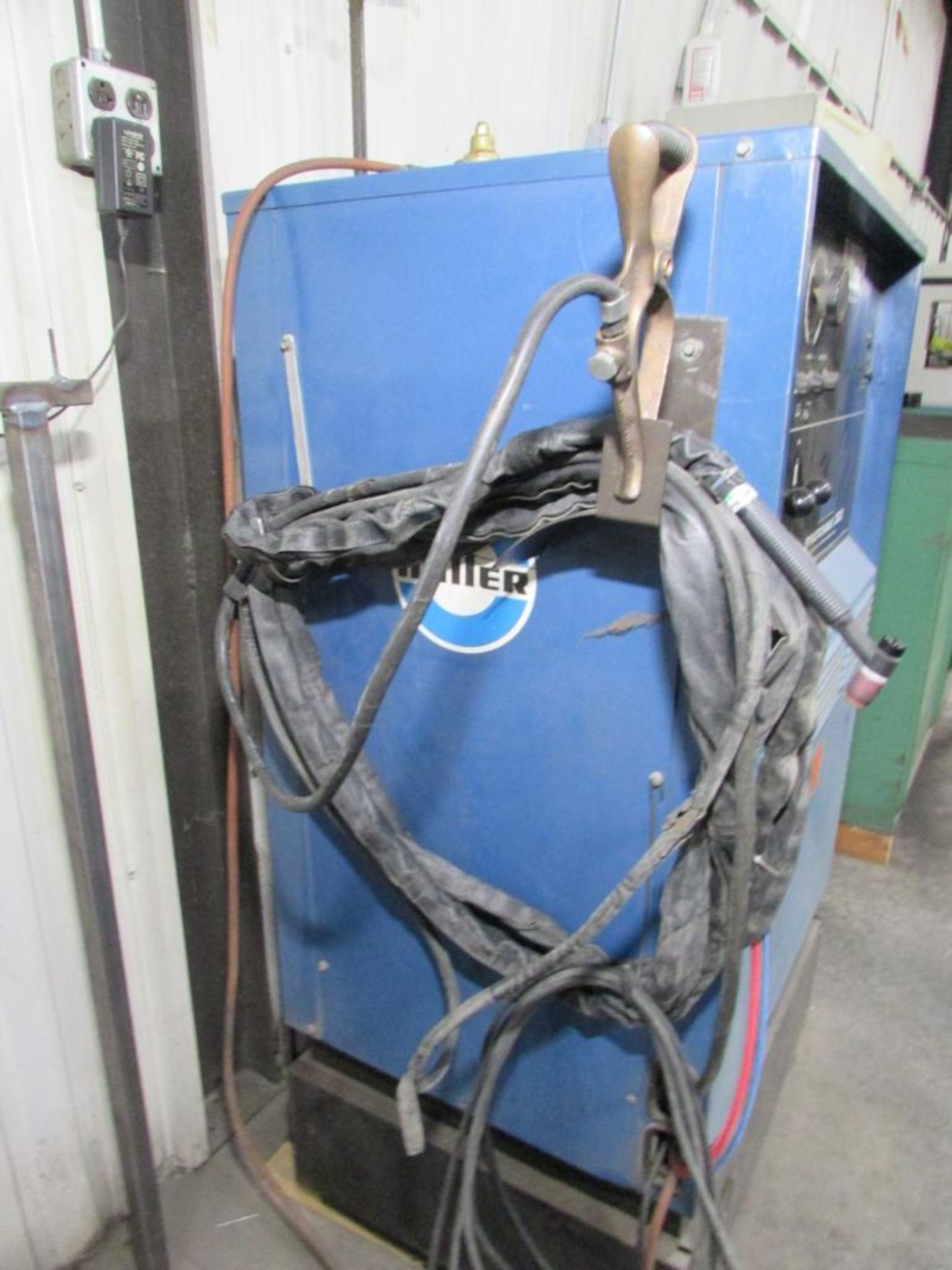 Miller Syncrowave 300 AC/DC Gas Tungsten Arc/Shielded Arc Welding Power Source, with Welding Clamp, - Image 4 of 7