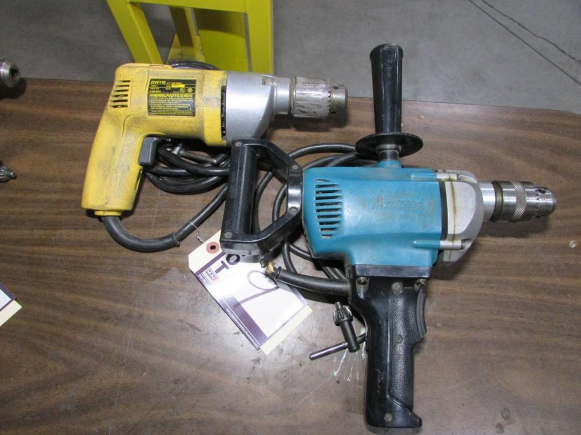 DeWalt DW110 and Makita 6013BR, 1/2" Electric VSR Drills