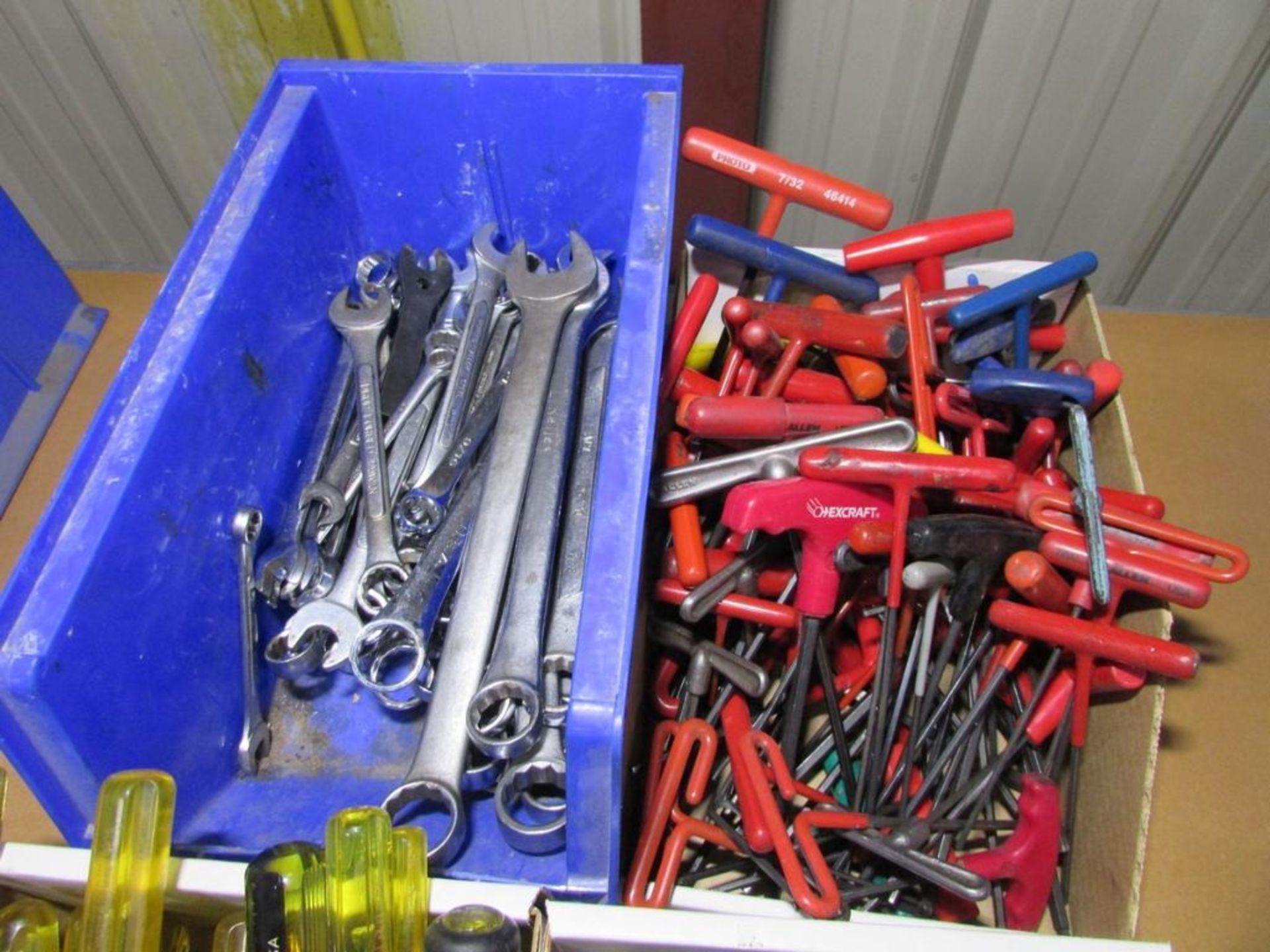 Assorted Hand Tools: Wrenches, Drivers, Allen Wrenches, Ratchet, Pliers, and Socket Set - Image 2 of 4