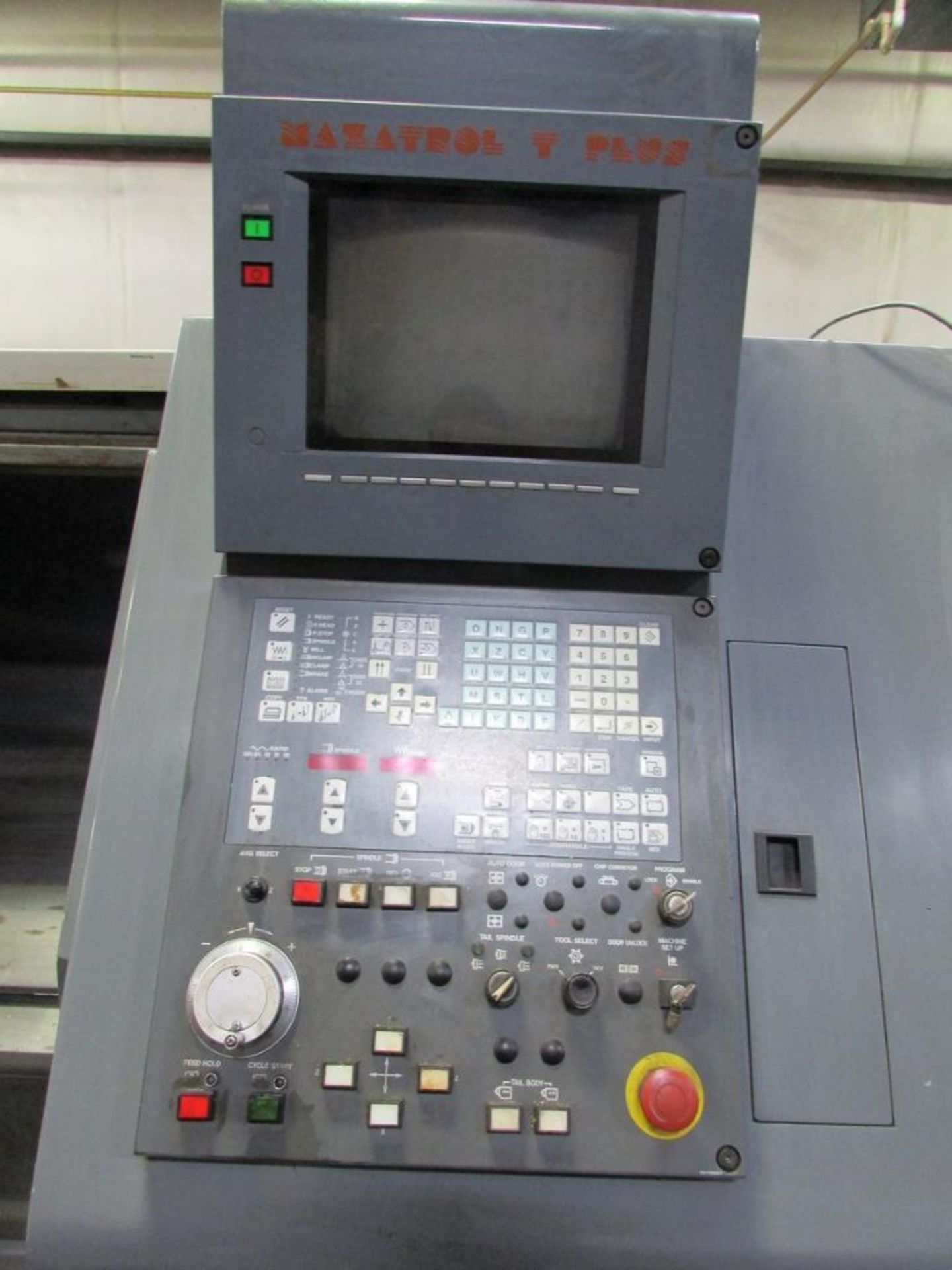 Mazak Quick Turn 30 CNC Turning Center, Mazatrol T Plus Ctrl, 20" Swing, 40" CenterKitagawa B-210 10 - Bild 8 aus 18