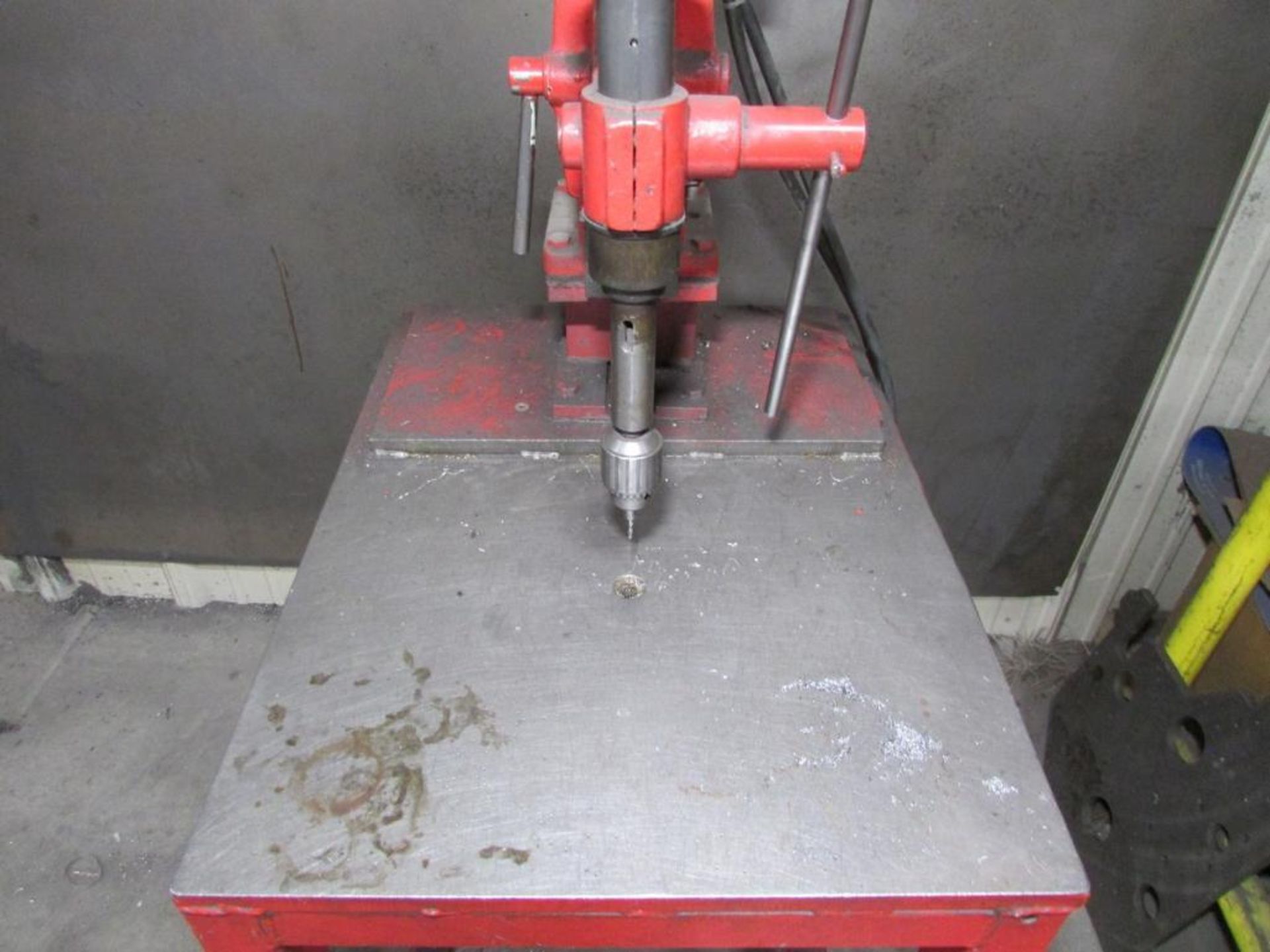 14" Benchtop Drill Press, 29" x 22" Steel Table, 1/2" Jacobs Chuck, 5" Stroke, 1/2HP - Image 5 of 6