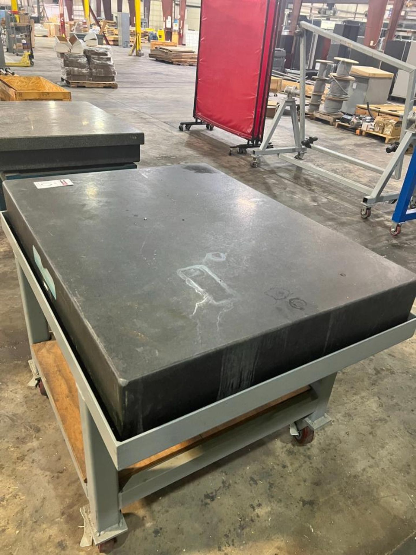 Standridge Granite Corp. 48"x36"x6-1/2" Granite Surface Table - Image 3 of 5