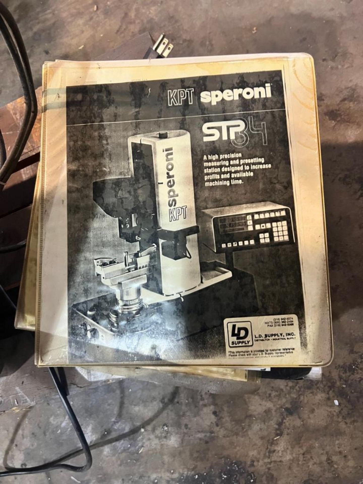 1996 KPT Speroni STP34 Tool Presetter with Tool-Chek DRO, s/n- 0003852 - Image 9 of 12