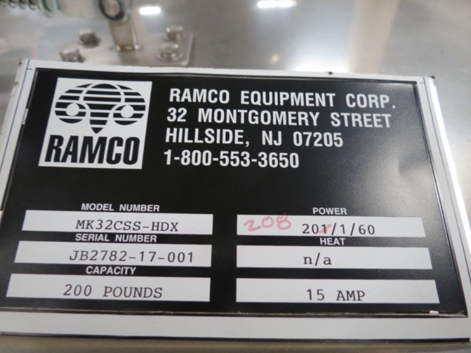 Ramco Model MK32CSSX Solvent Wash and Rinse System Unused, New 2019 *Offsite* - Image 12 of 13