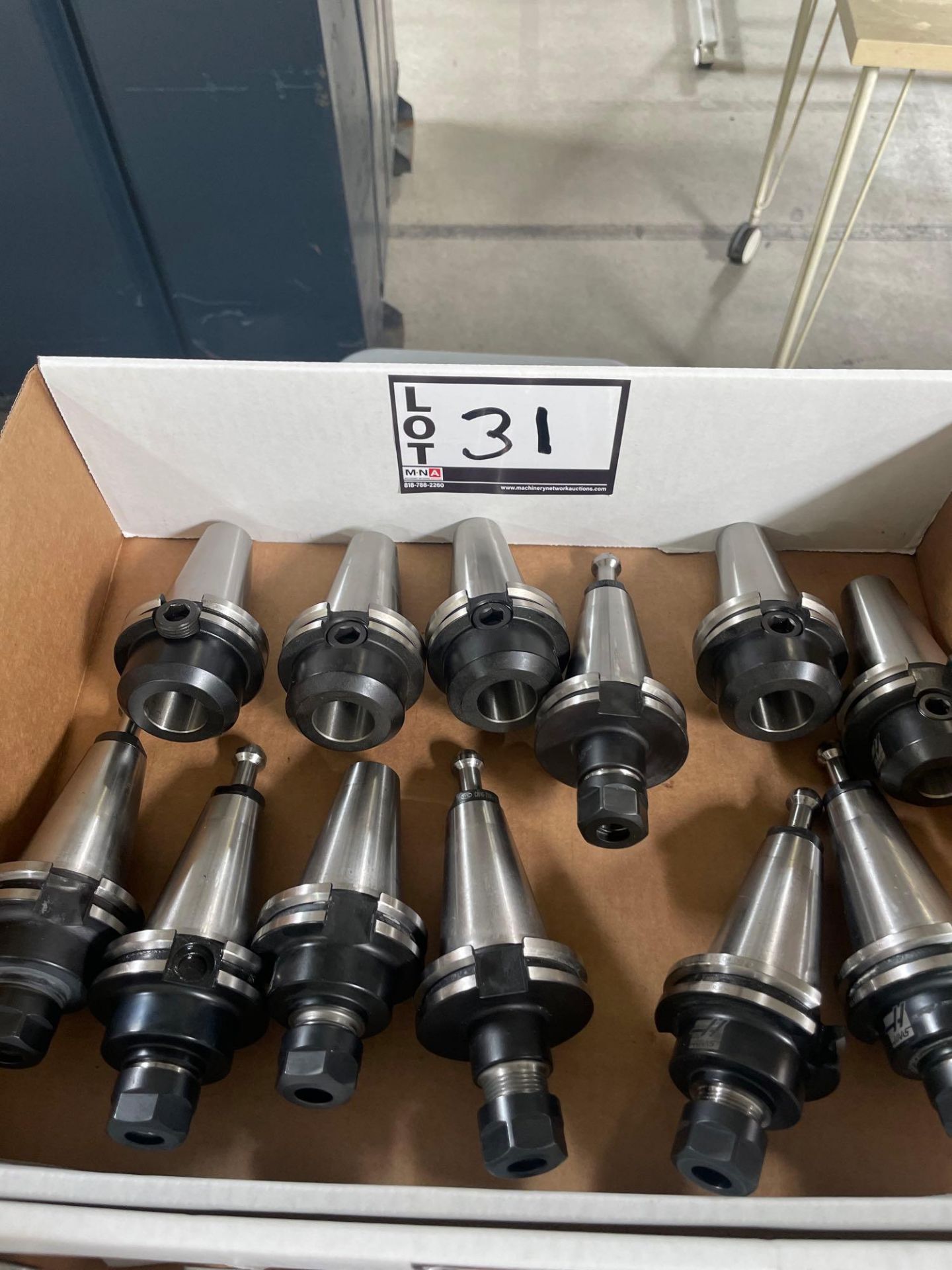 (12) Cat 40 Tool Holders