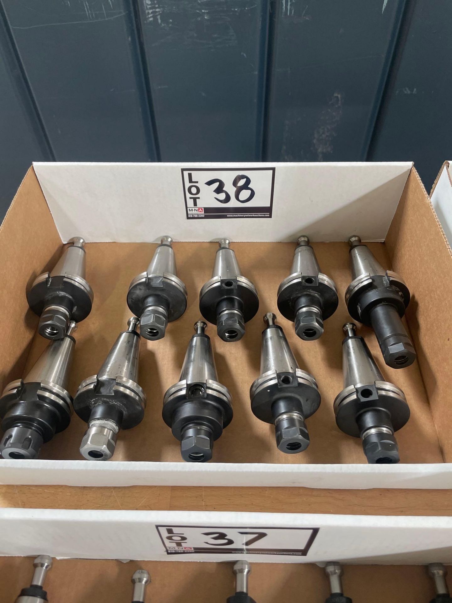 (10) Cat 40 Tool Holders