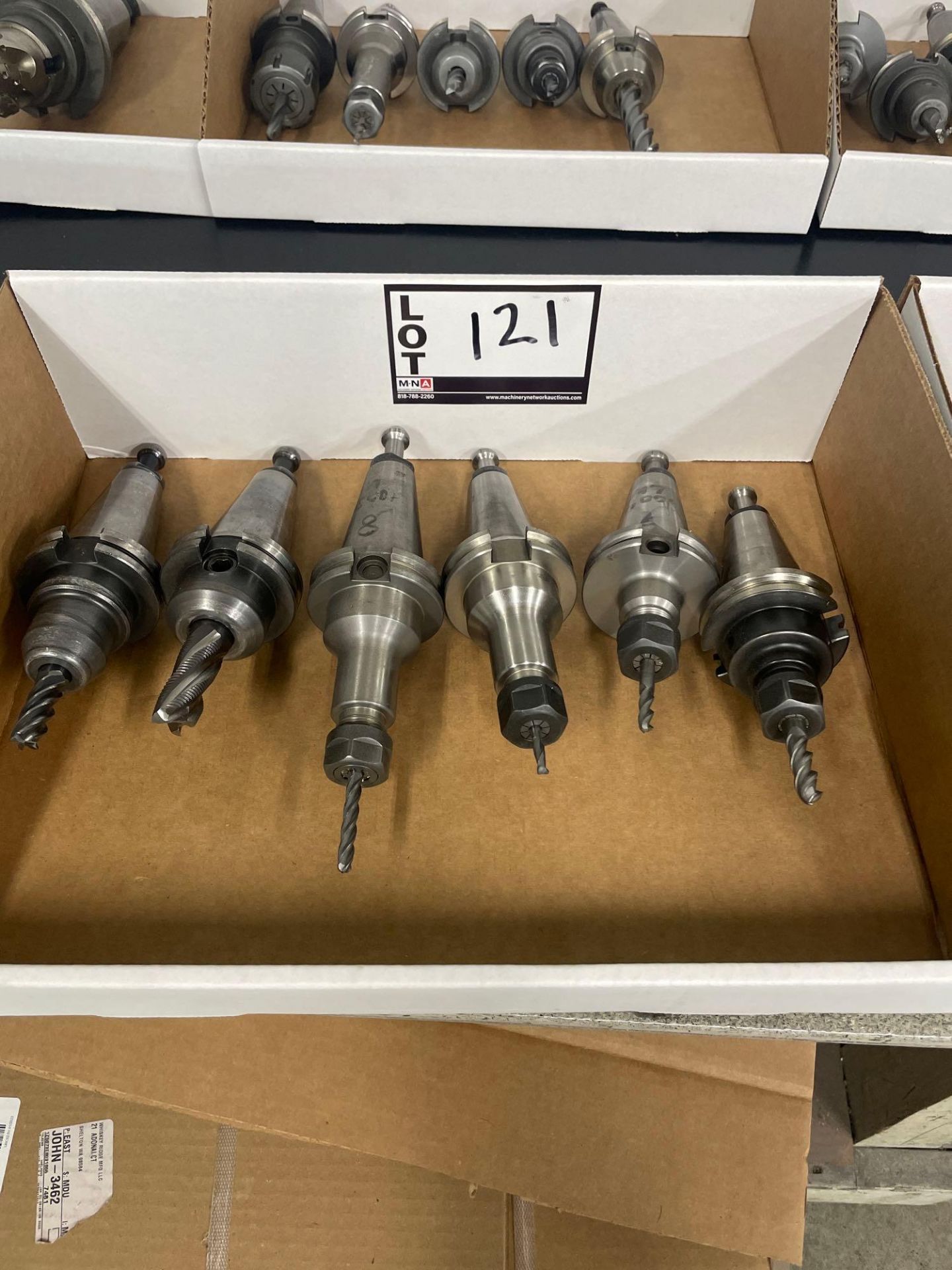 (6) Cat 40 Tool Holders