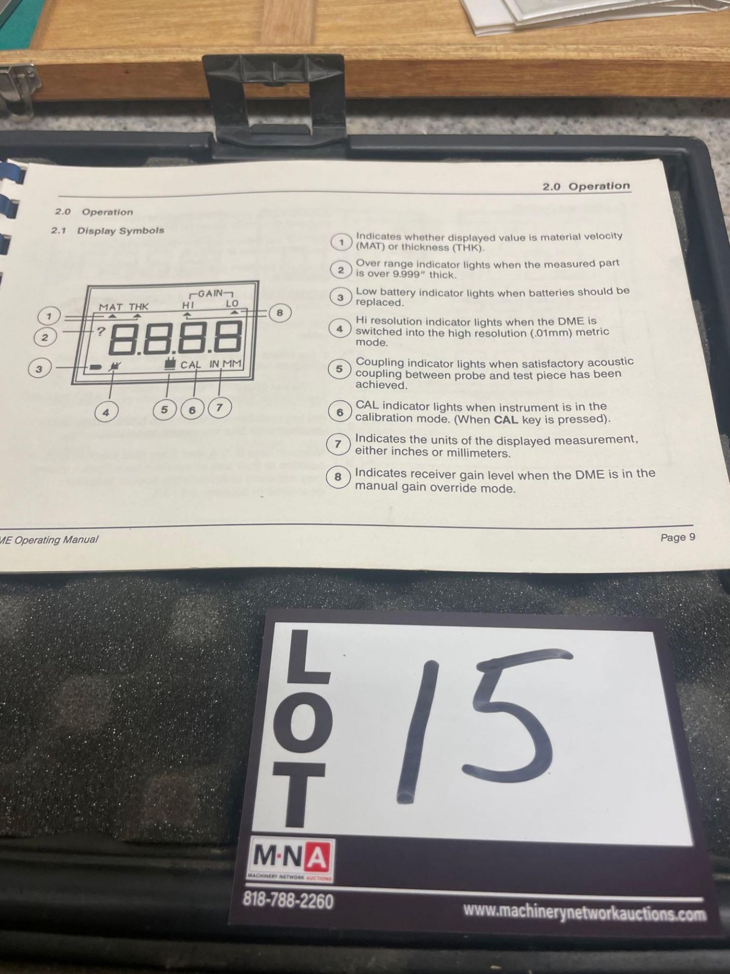 DME Thickness Tester - Image 5 of 6