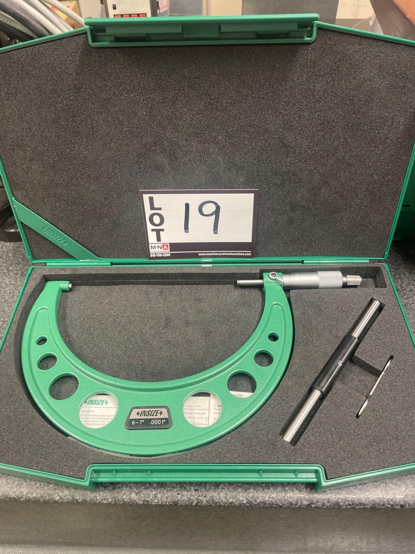 Insize 6" - 7" Outside Micrometer