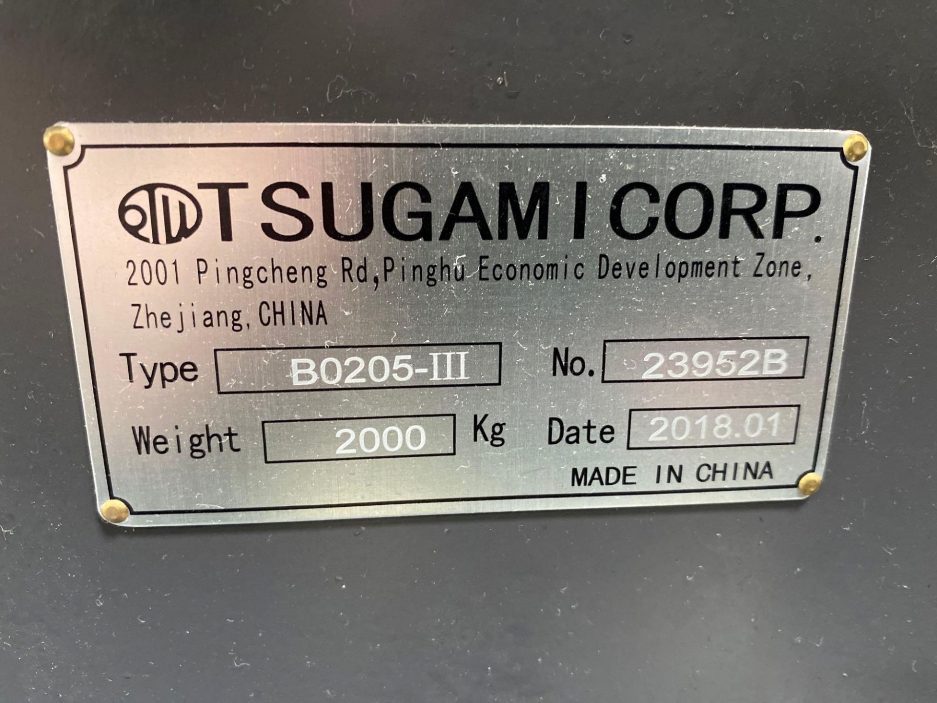 Tsugami B0205-III, 5 Axis, Fanuc Oi-TF, Sub-Spindle, Live Tooling, Parts Conveyor, TRIMIST Mist - Image 13 of 13