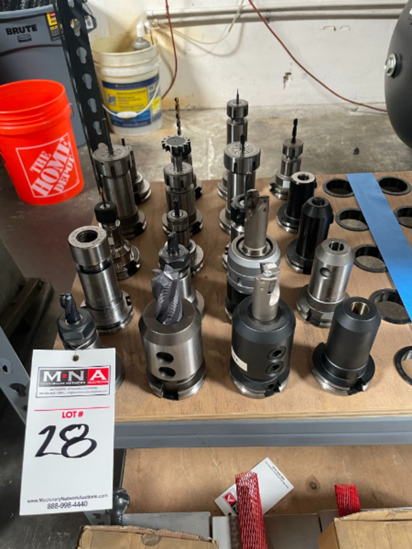 (20) CAT-40 Tool Holders