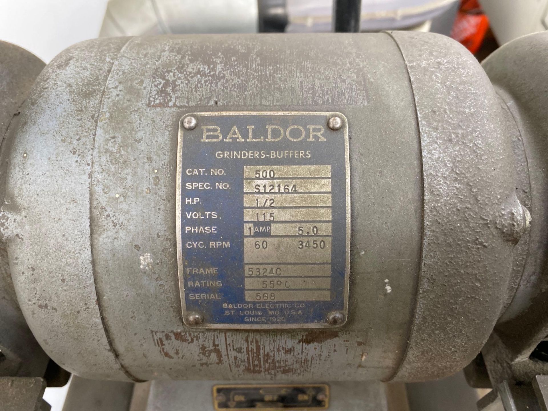 Baldor Diamond Wheel Double End Grinder - Image 3 of 3