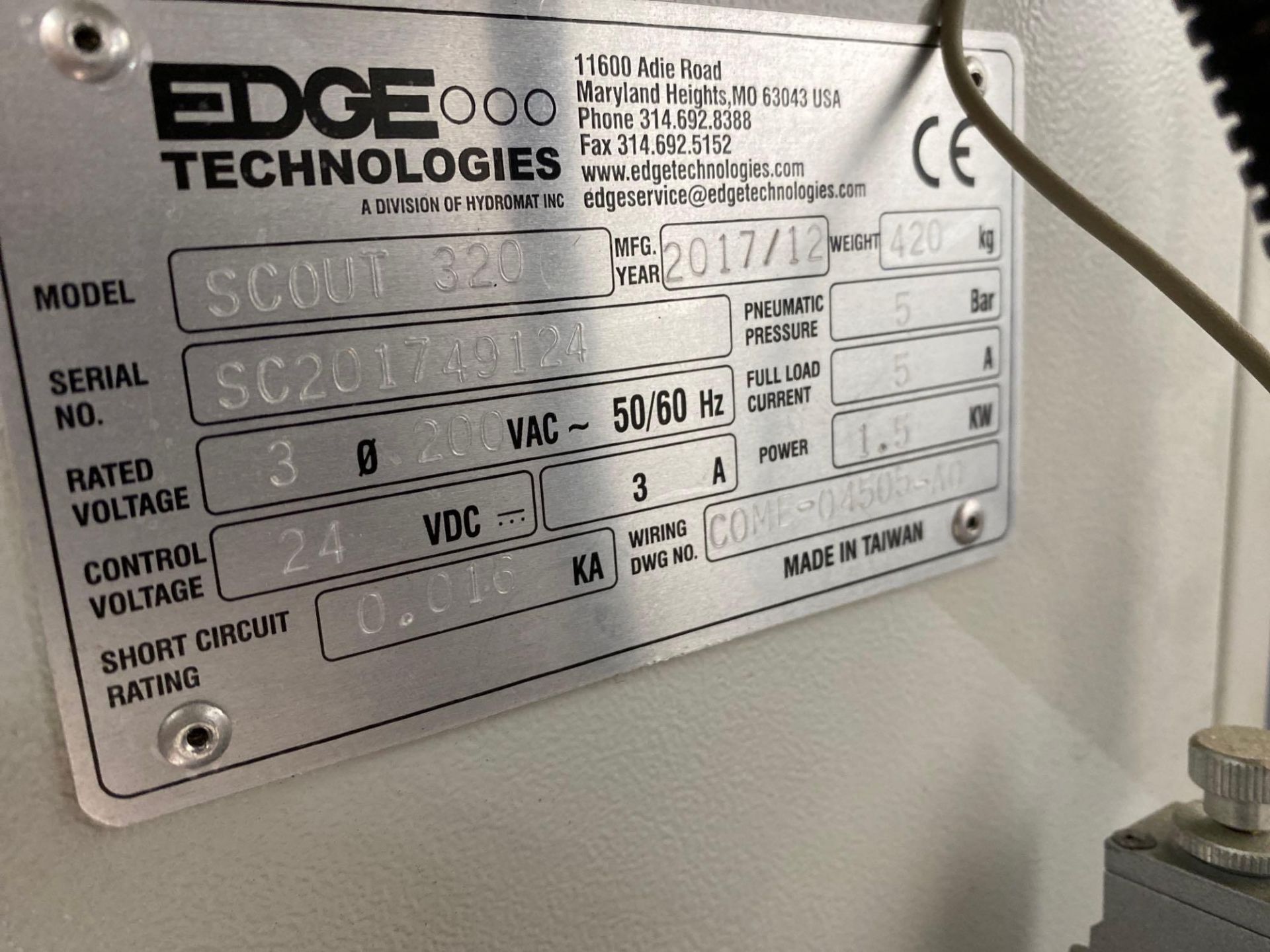 Edge Scout 320 Bar Feeder - Image 7 of 9