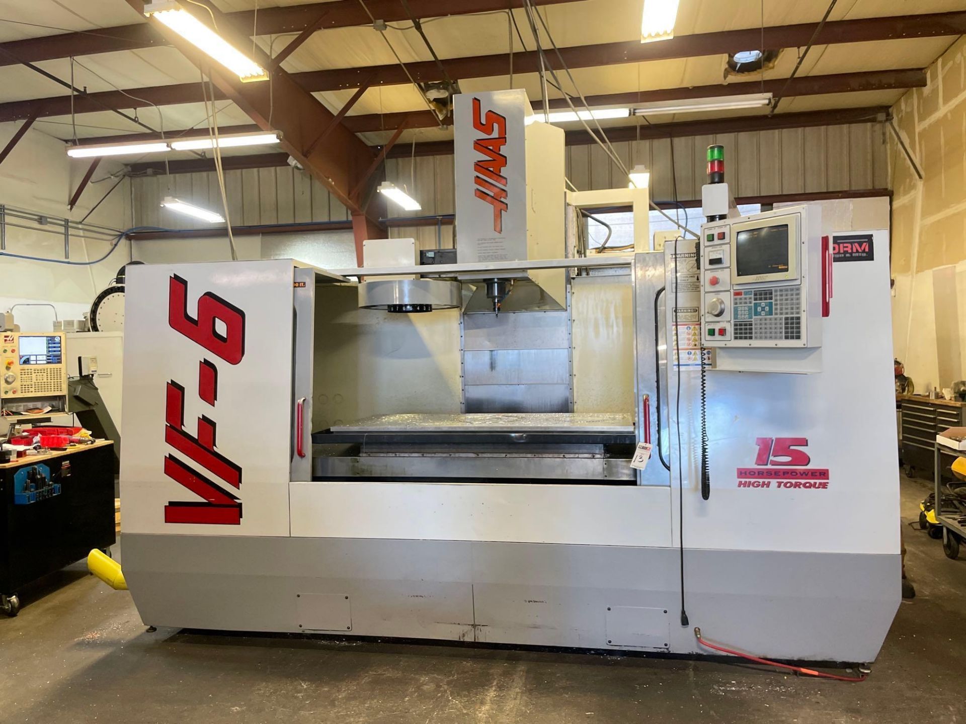 Haas VF-6 4-Axis Ready Vertical Machining Center, 64” x 32” x 30” Trvls., CT40, 20 ATC, New 1997 - Image 2 of 10