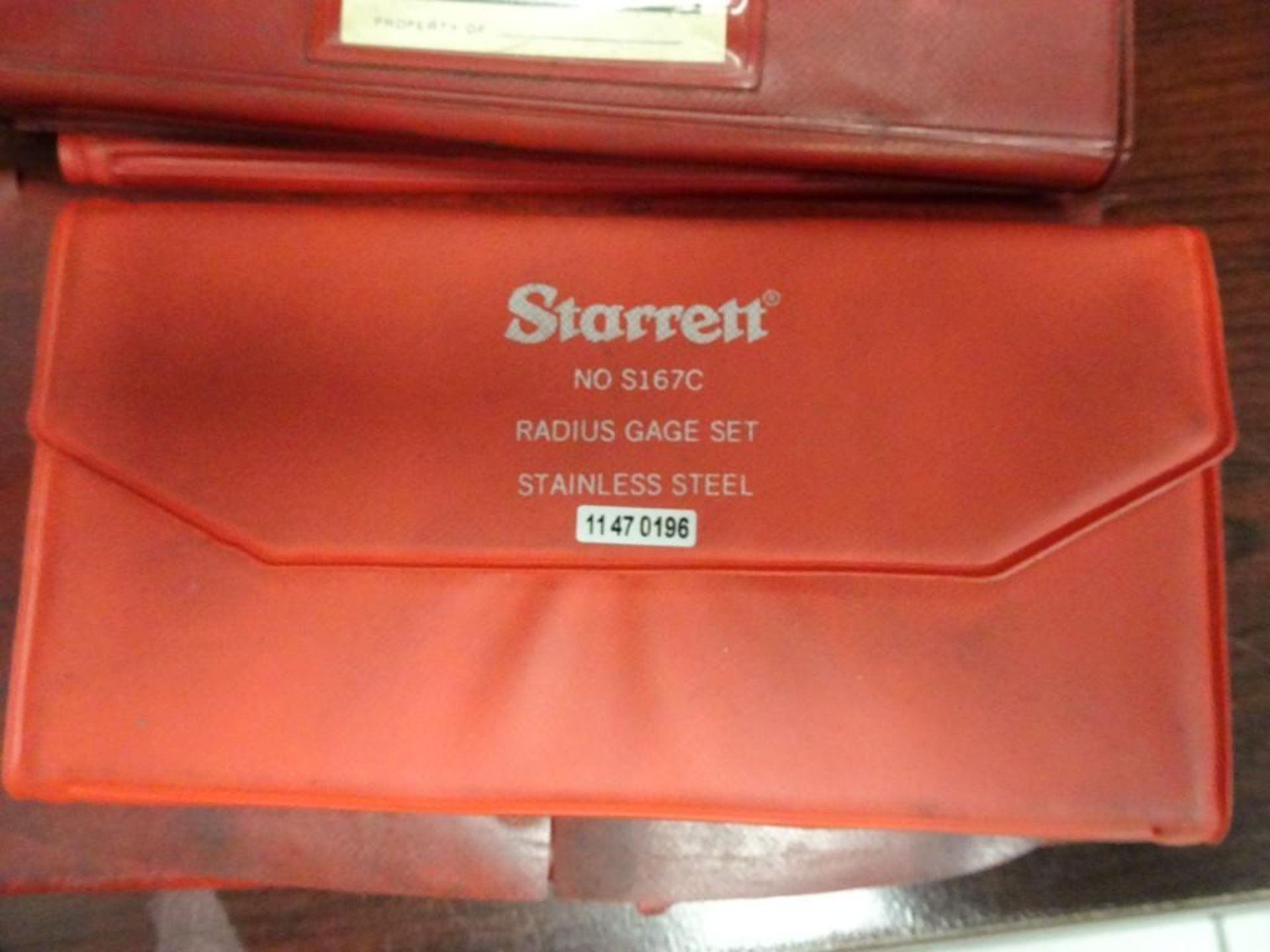 Starrett Assorted Radius Gage Sets and Parallel Sets - Image 2 of 3