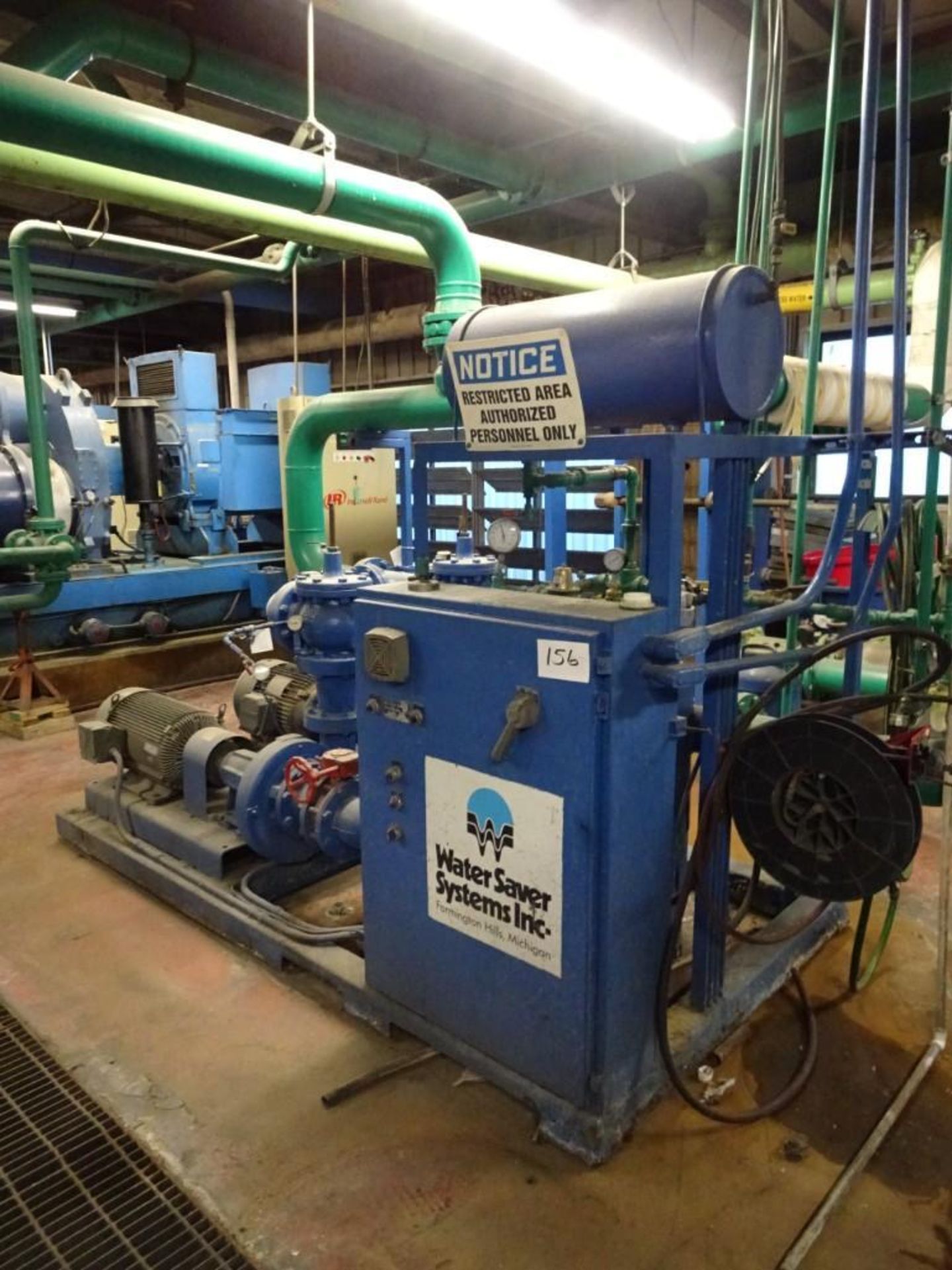 Water Saver Systems Dual Pump Water Treatment Skid