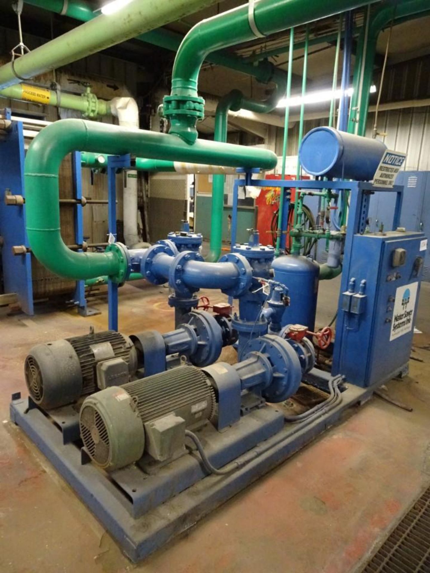 Water Saver Systems Dual Pump Water Treatment Skid - Image 2 of 4