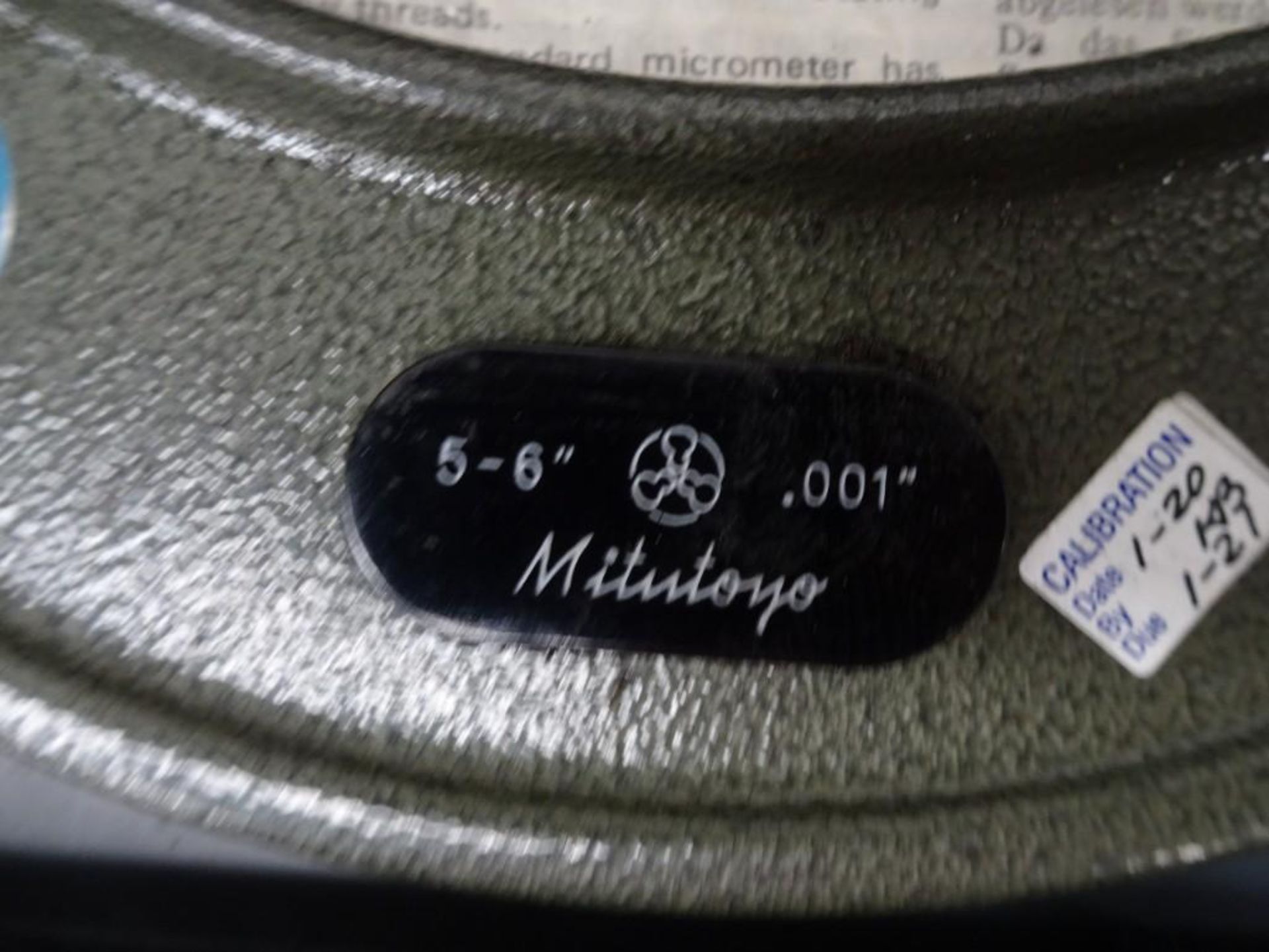 Mitutoyo 5-6" Micrometer - Image 2 of 2