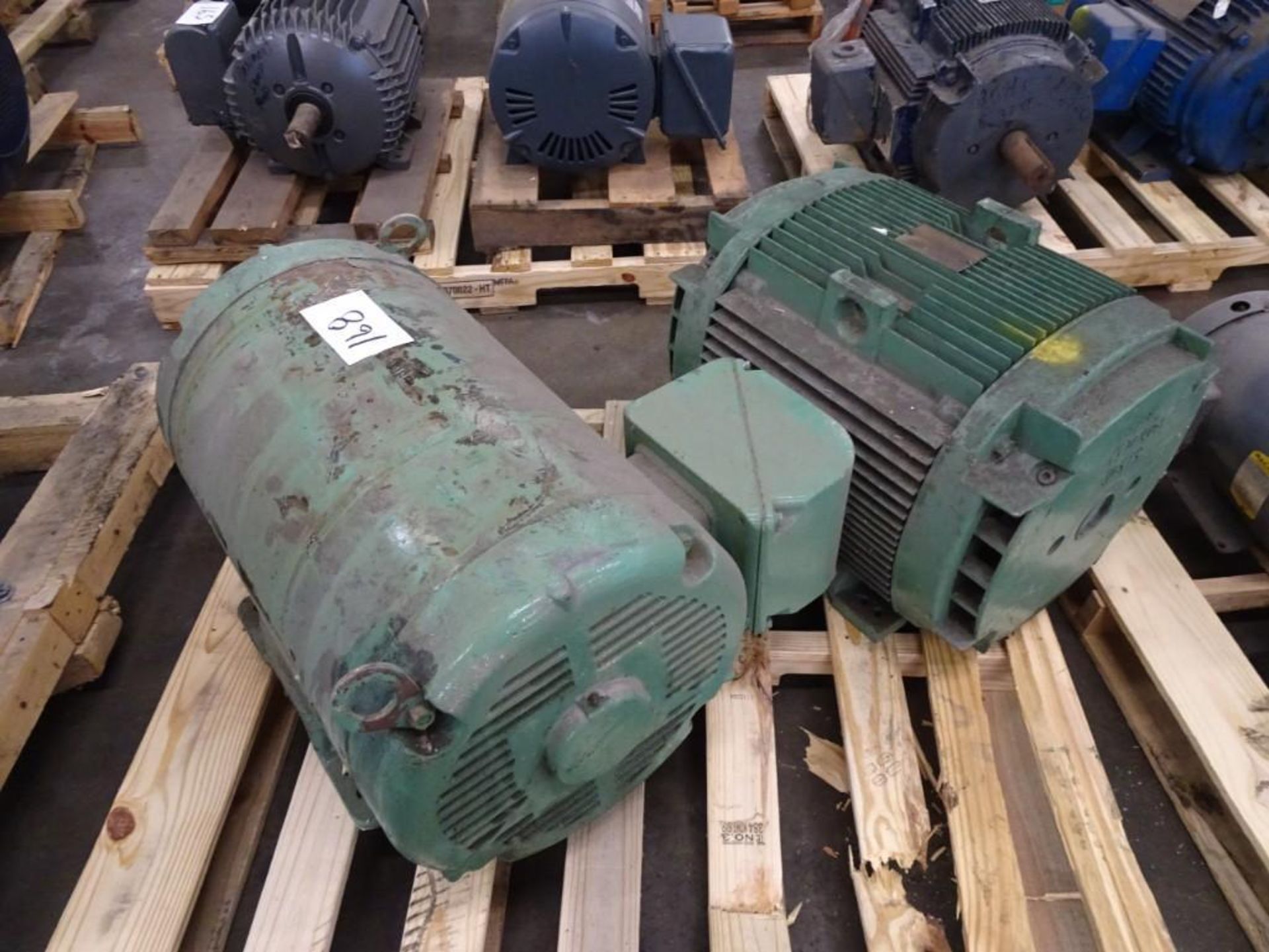 (2) Assorted Heavy Duty Motors (Please Note: HP Unavailable)