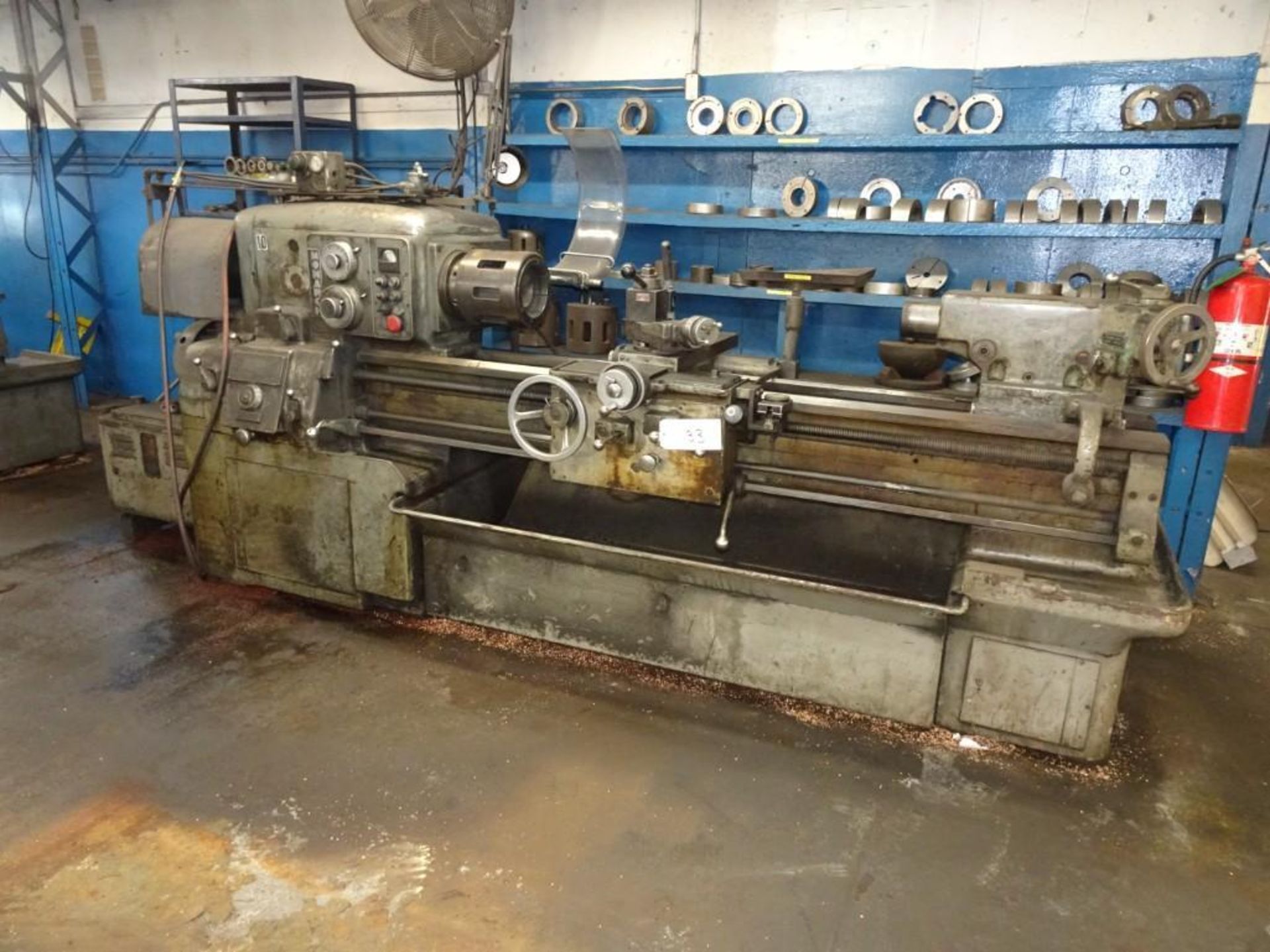 Monarch Lathe, Actual Swing 16", s/n 44979