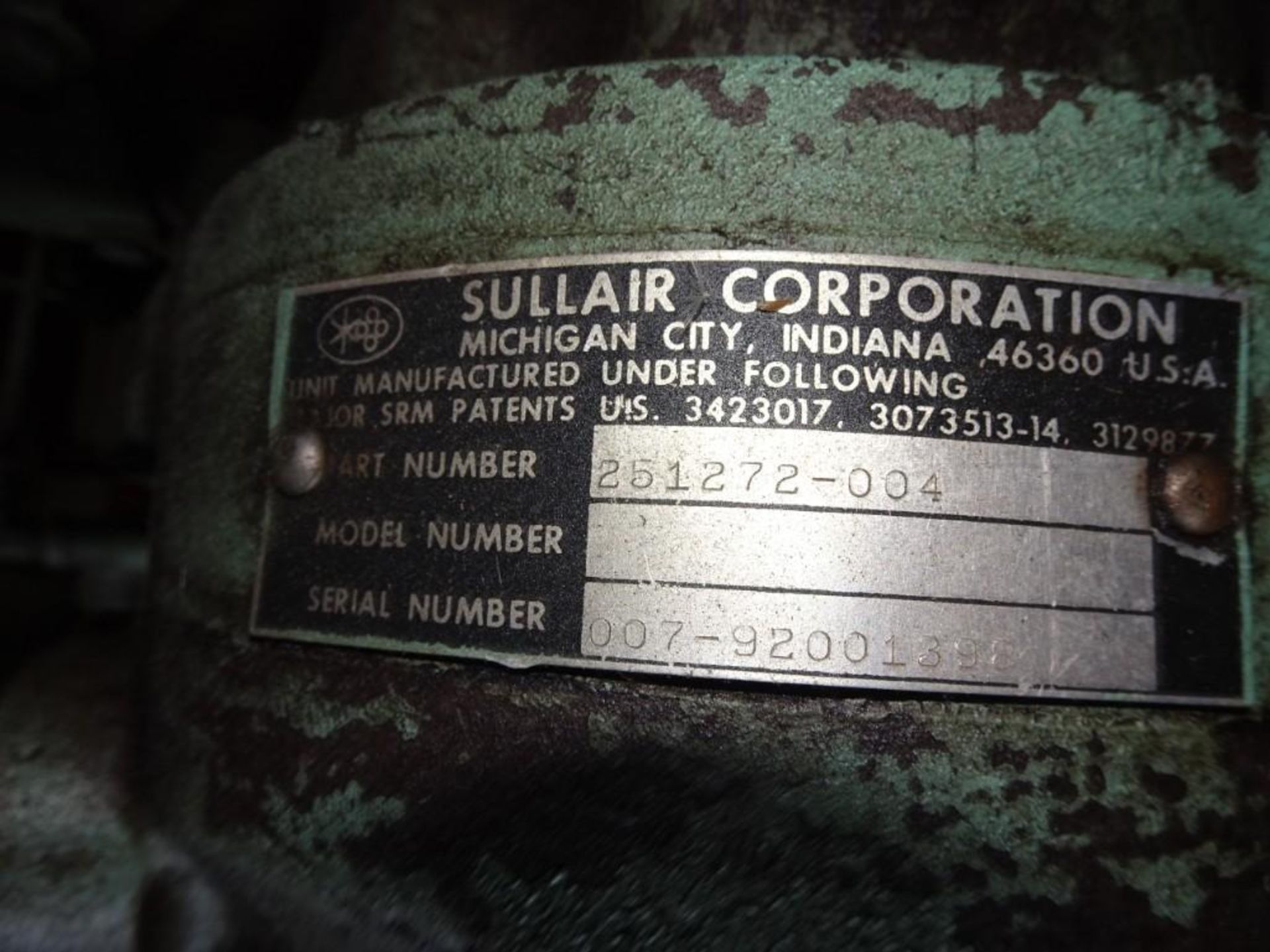 Sullair 10B-40 Air Compressor 115/125 PSIG - Image 3 of 3