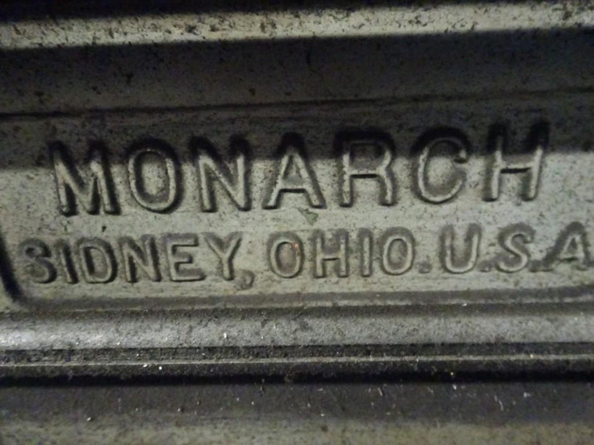 Monarch 16" Lathe, Actual Swing 18.5", Distance Between Centers 54" - Image 5 of 5