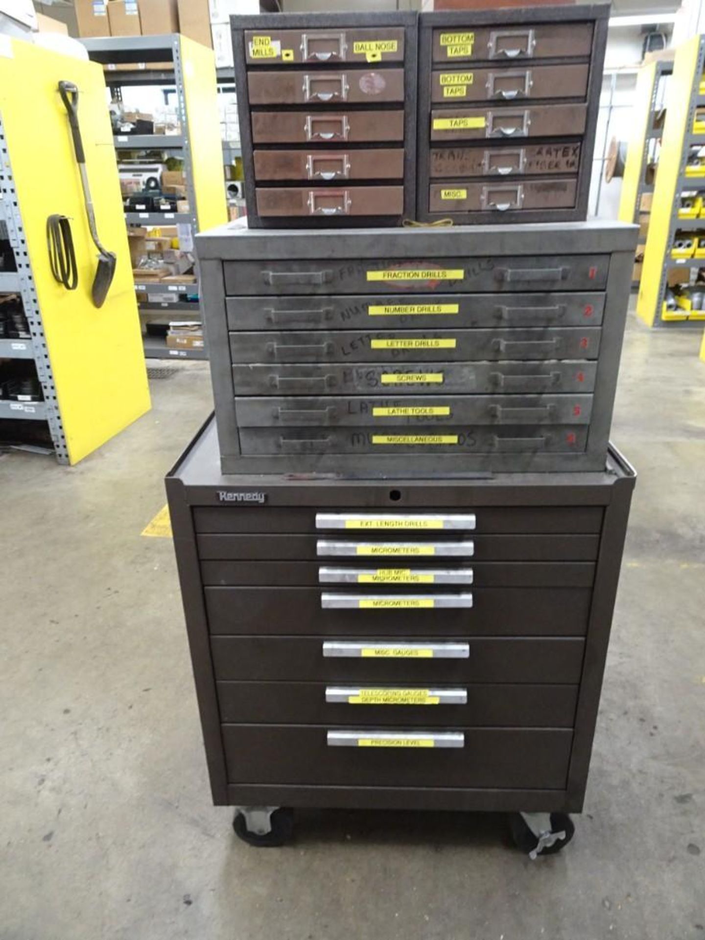 Kennedy Toolboxes w/ Drill Bits