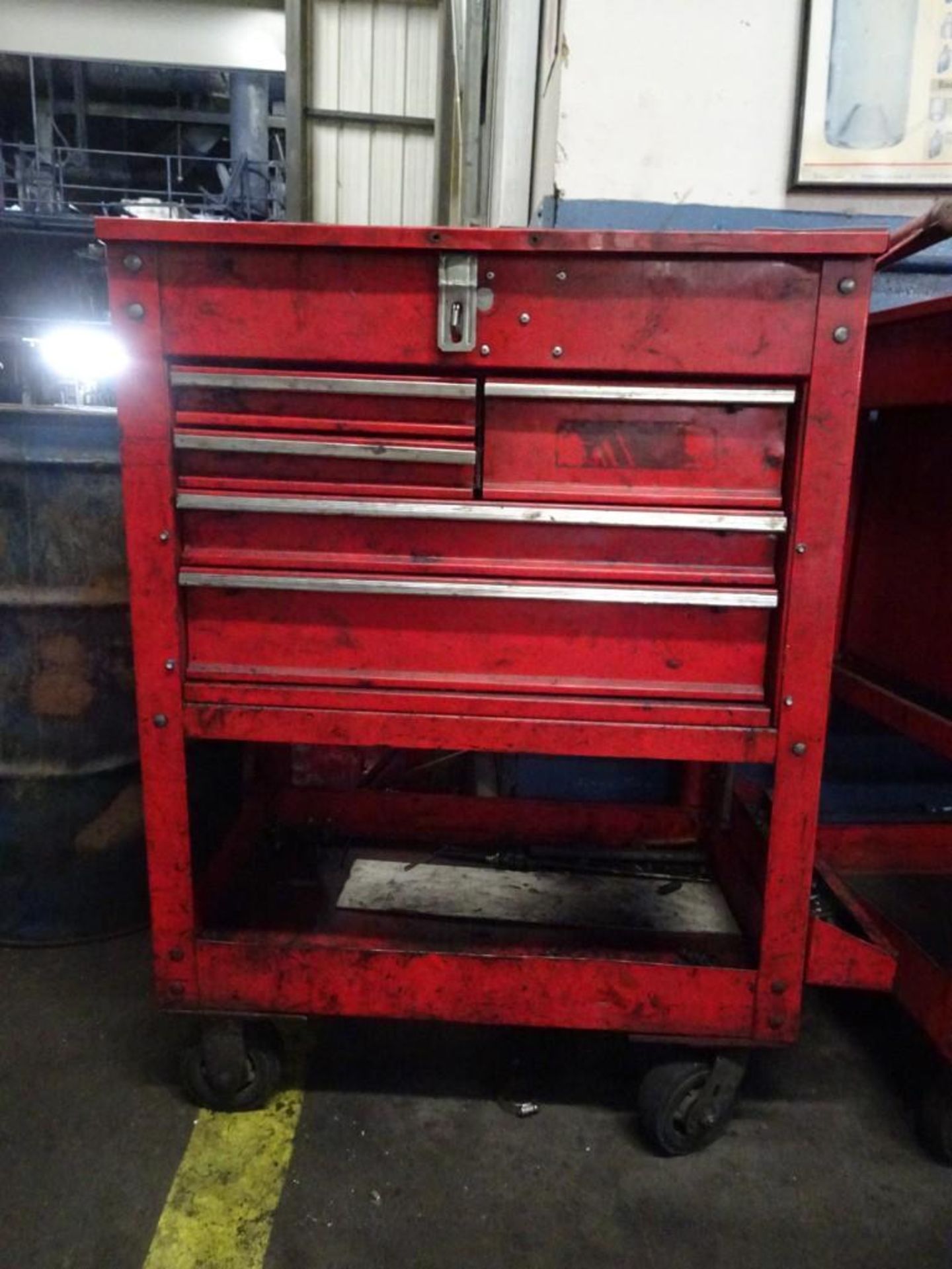 US General 5 Drawer Tool Cart