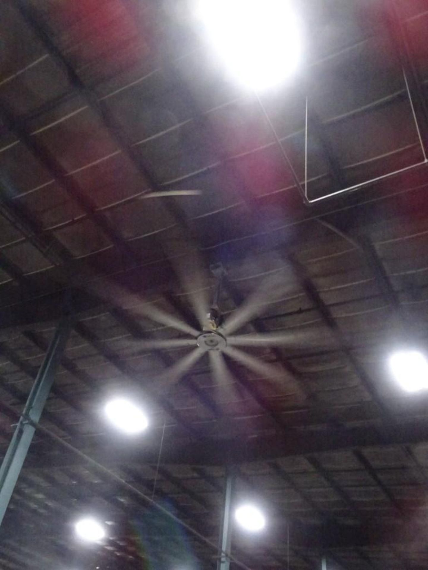 Big Ass Fan Industrial Ceiling Fan, 10' Blades - Image 2 of 3