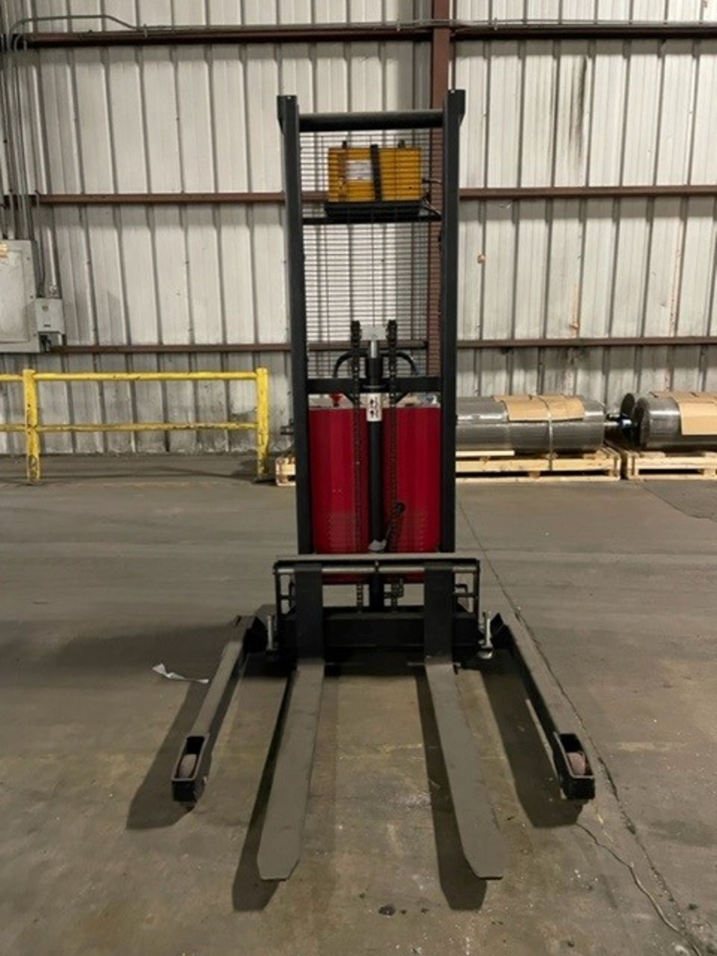 Dayton Power Lift Stacker with Battery Charger - Image 3 of 7