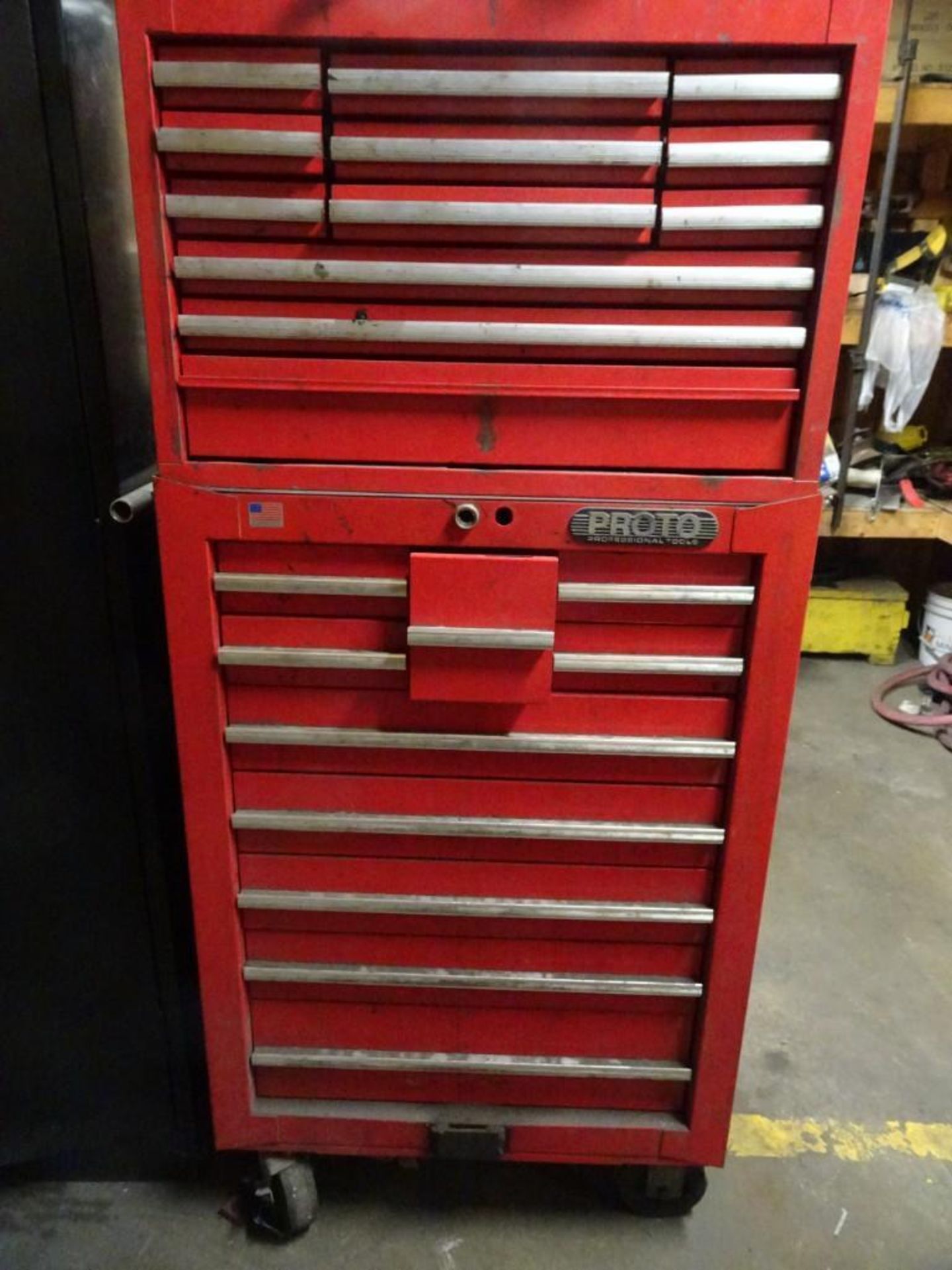 Proto 10 Drawer Toolbox w/ (1) Proto 12 Drawer Toolbox