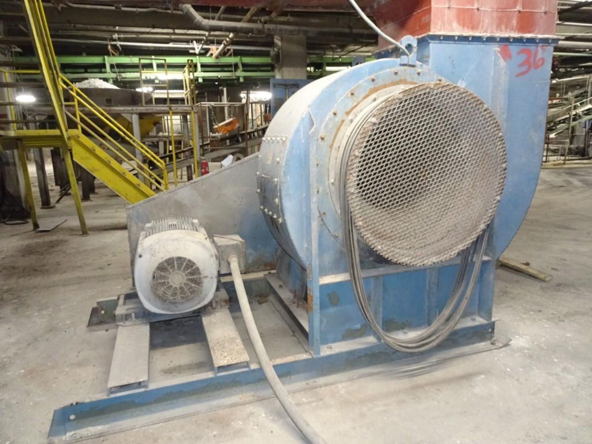 General Electric 200 HP Mold Cooling Fan - Image 3 of 4