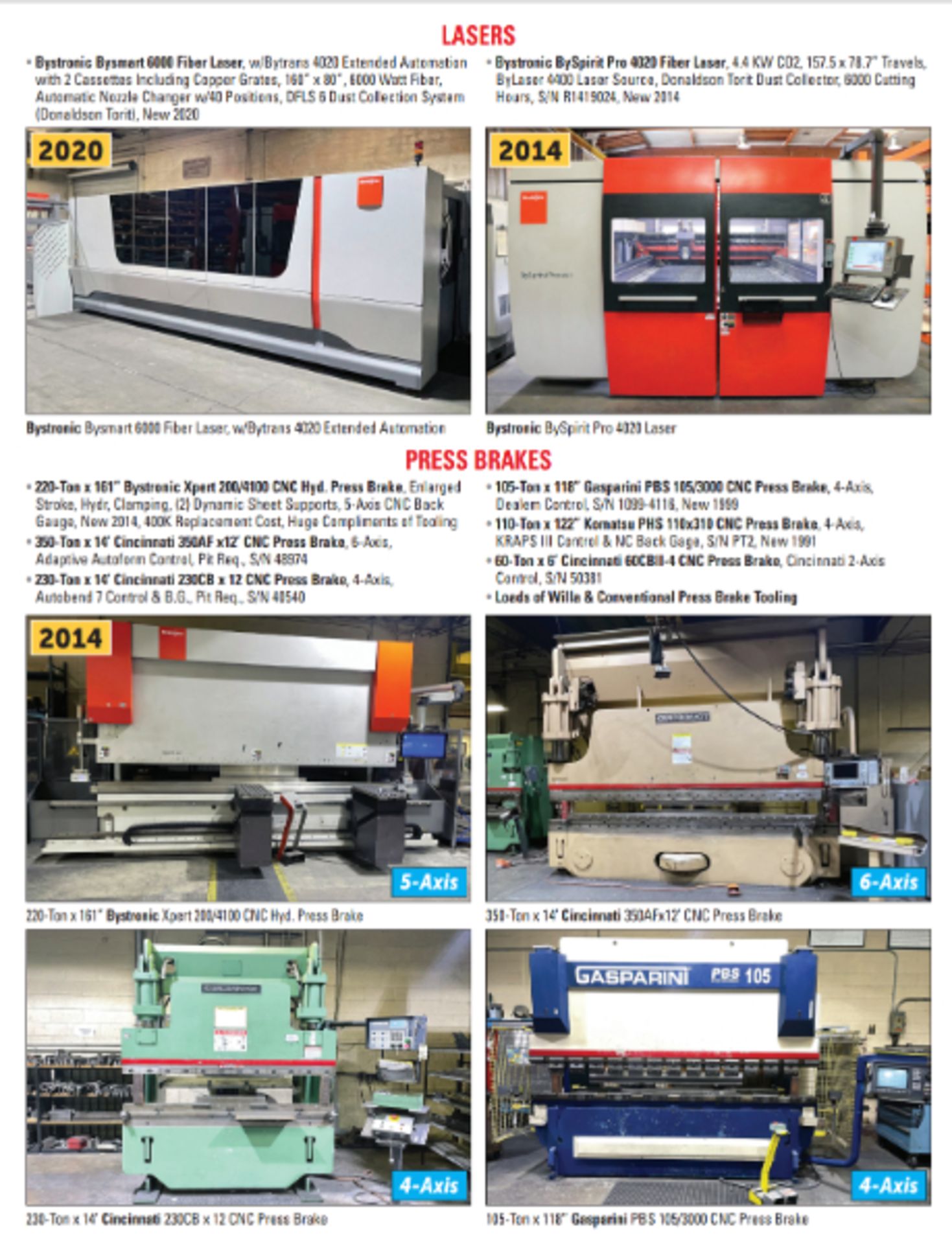 Plant Closure of Major Steel Fabricator & Machining Operation Equipment as Late as 2021 - Image 2 of 6