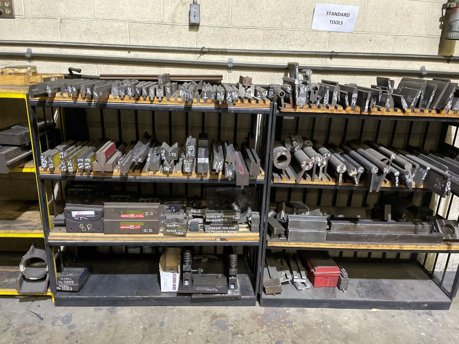 Assorted Dies for Press Brakes with Rack - Image 2 of 4