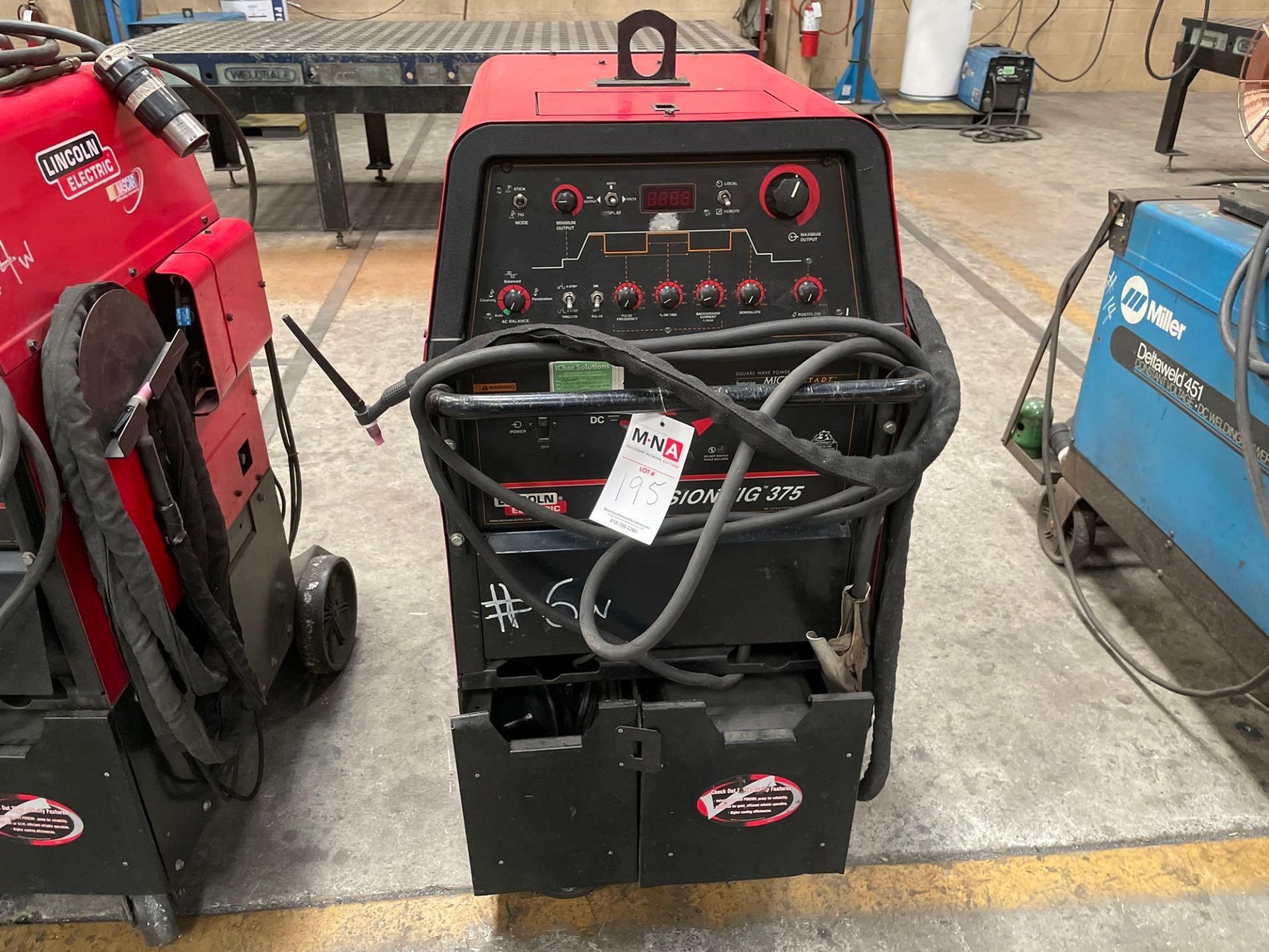 Lincoln precision TIG 375 welder