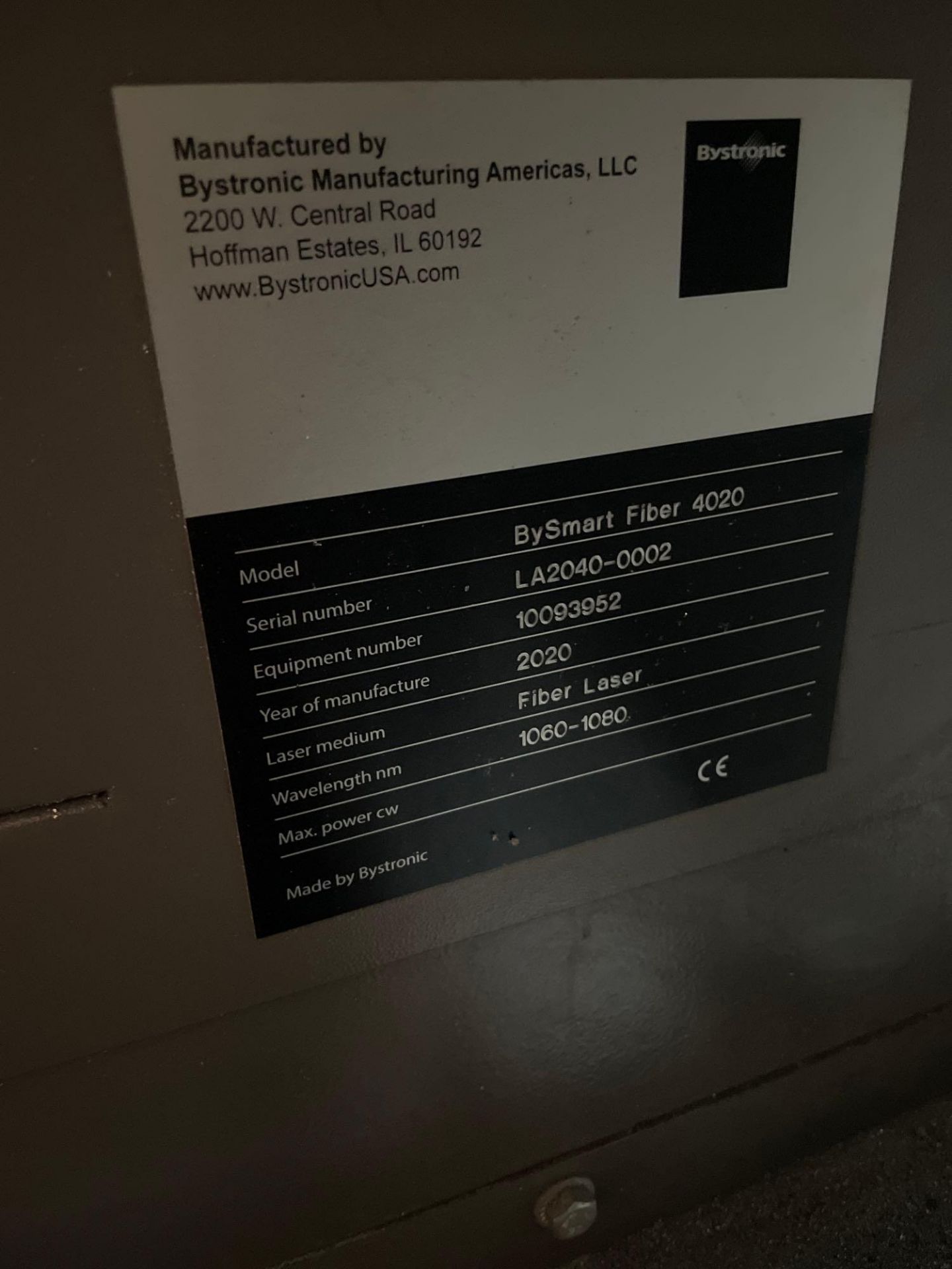 Bystronic Bysmart 6000 Fiber Laser 160” x 80”, 6000 Watt Fiber, New 2020 - Image 13 of 15